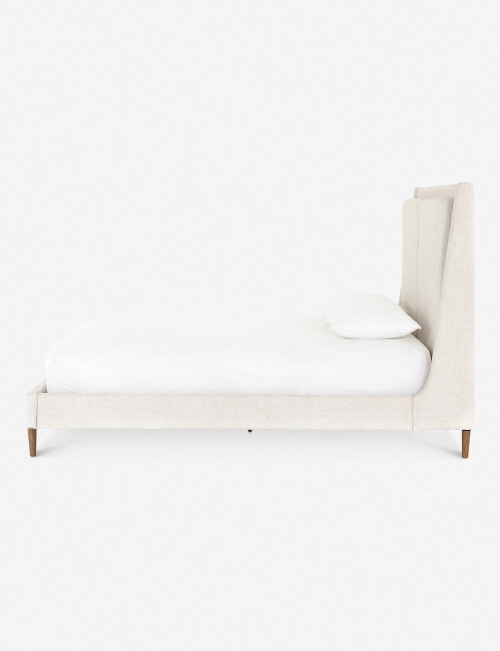 Rexford Platform Bed - Cream / King
