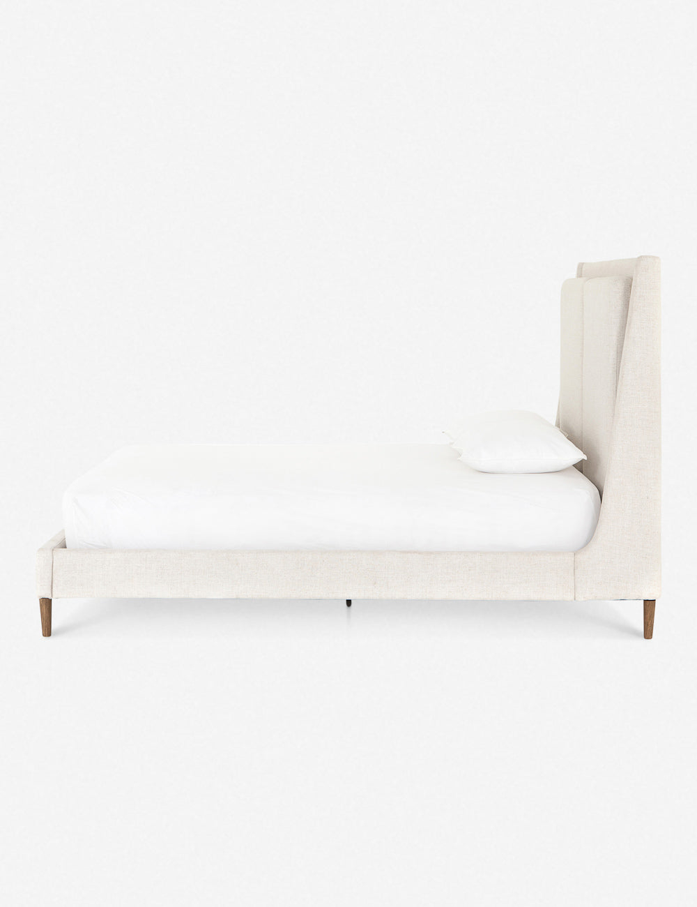 Rexford Platform Bed - Cream / Queen