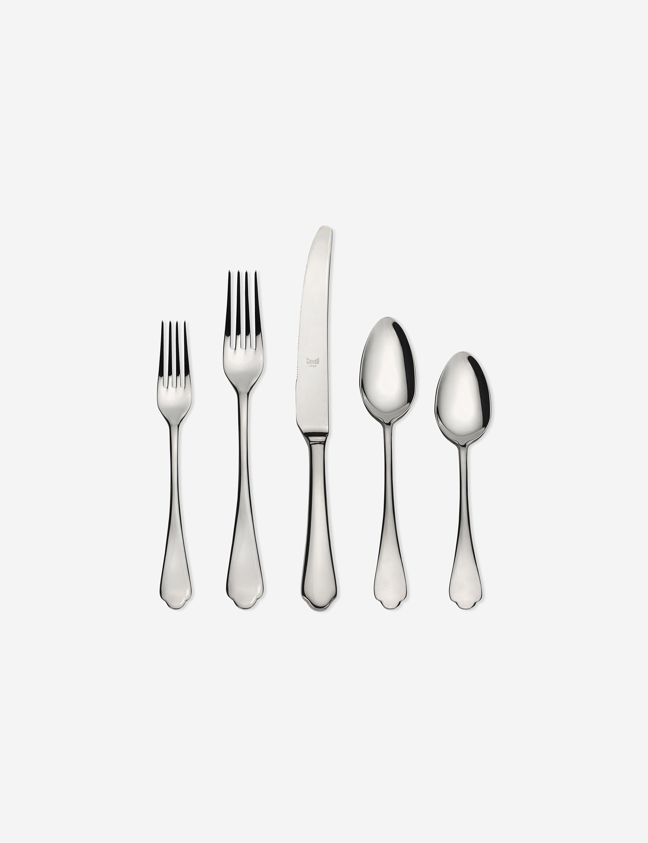 Dolce Vita Flatware 20-Piece Set by Mepra - Polished Stainless Steel
