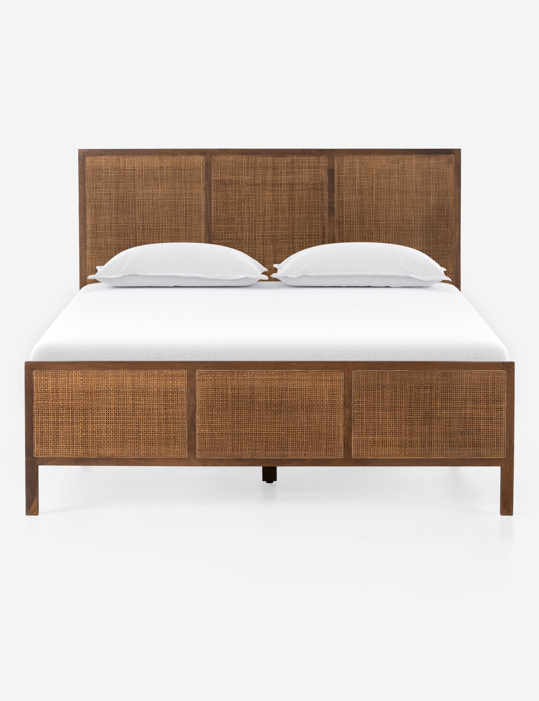 Hannah Platform Bed - Russet / Queen