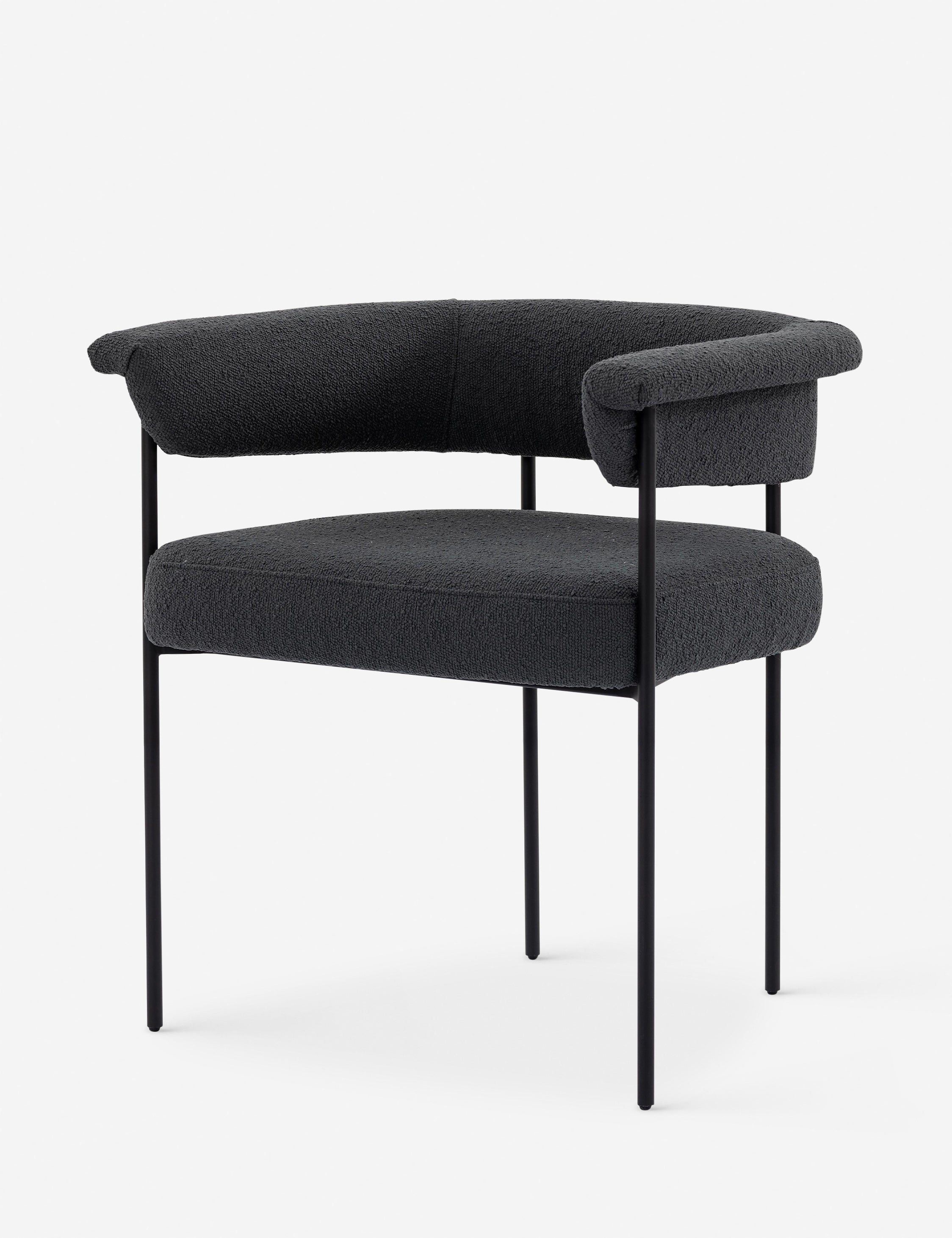 Kyleigh Dining Chair - Slate Boucle