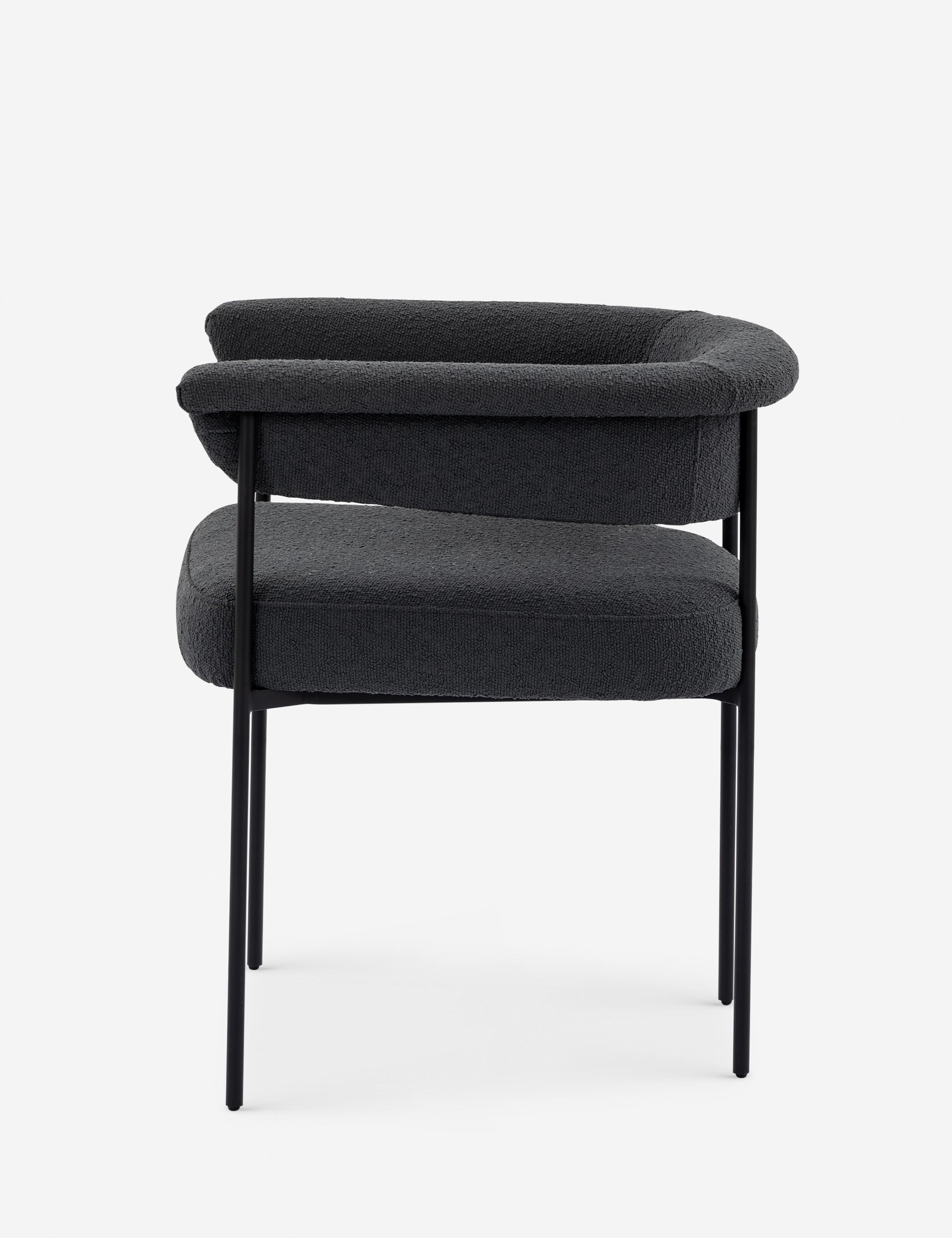 Kyleigh Dining Chair - Slate Boucle