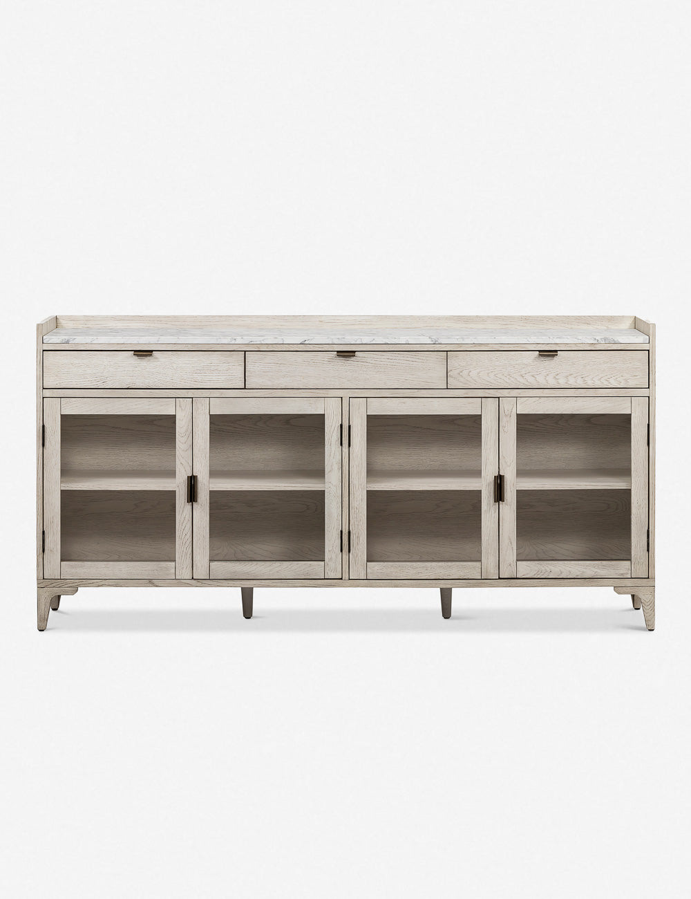Ryden Curio Sideboard - White Oak