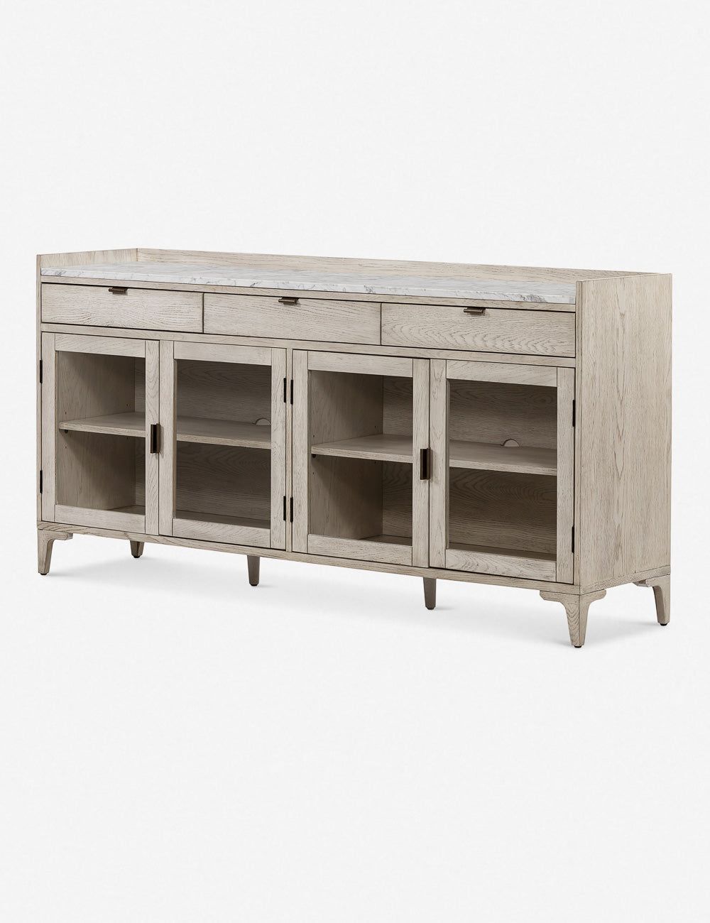 Ryden Curio Sideboard - White Oak