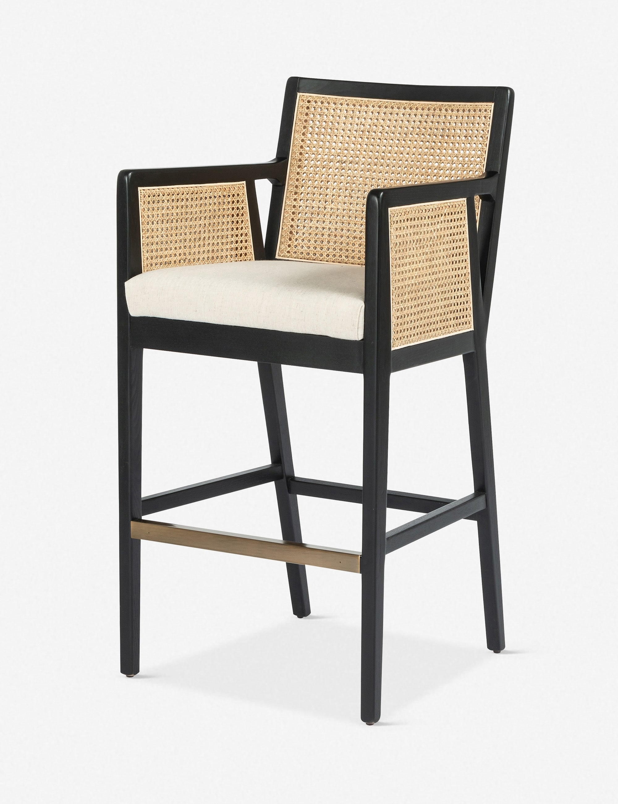 Jeni Bar and Counter Stool - Black / Bar