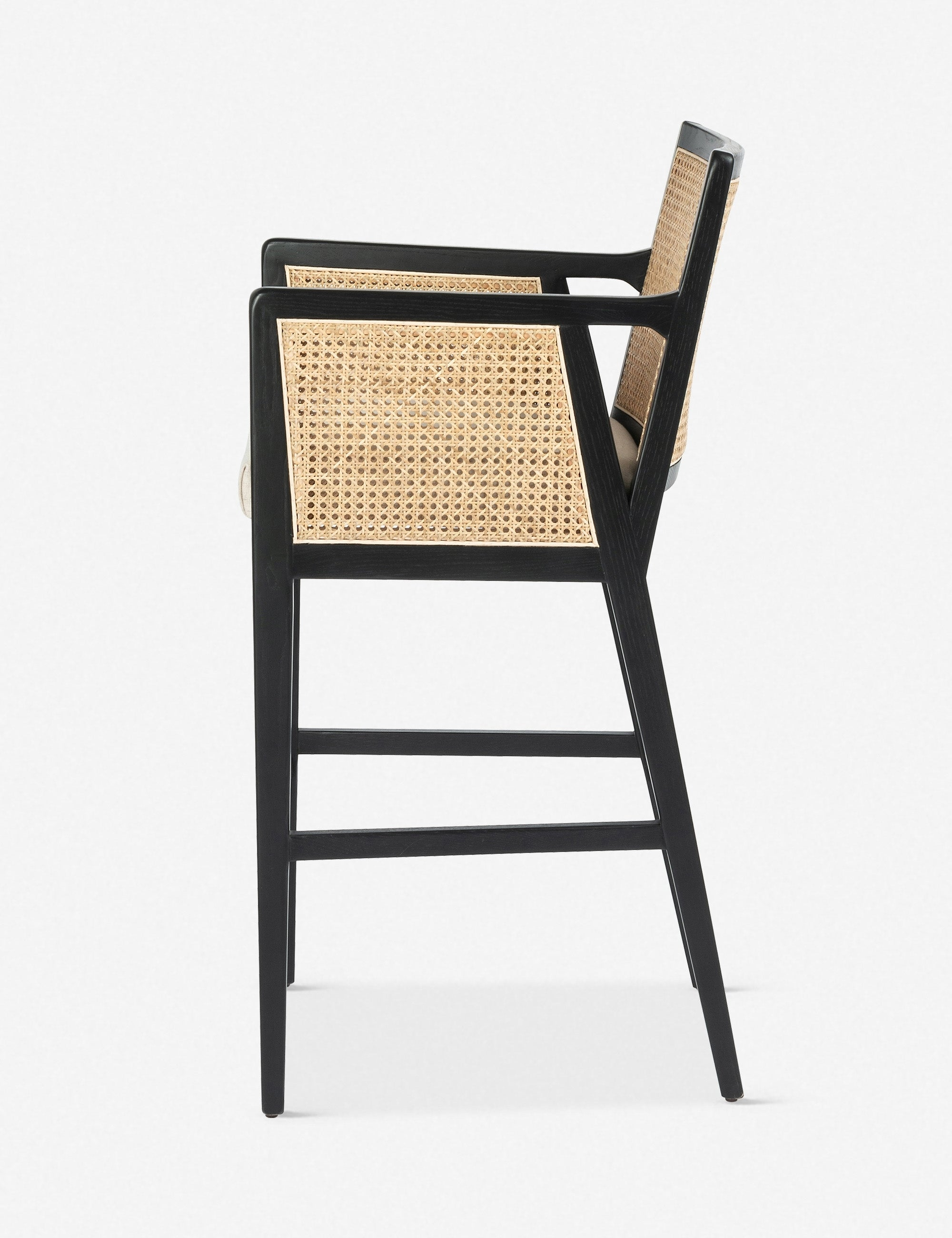 Jeni Bar and Counter Stool - Black / Bar