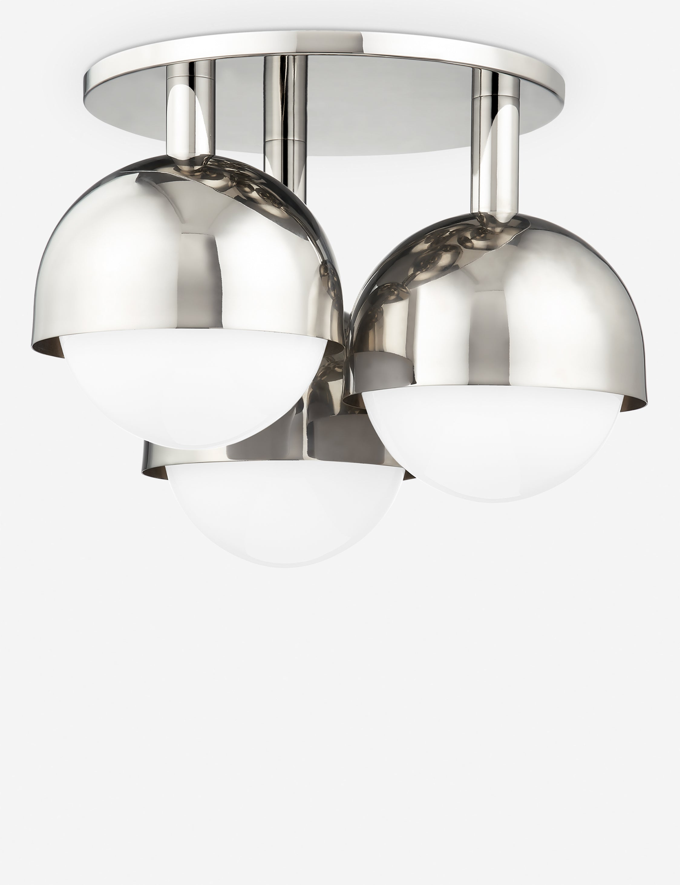 Rangel Semi-Flush Mount - Polished Nickel