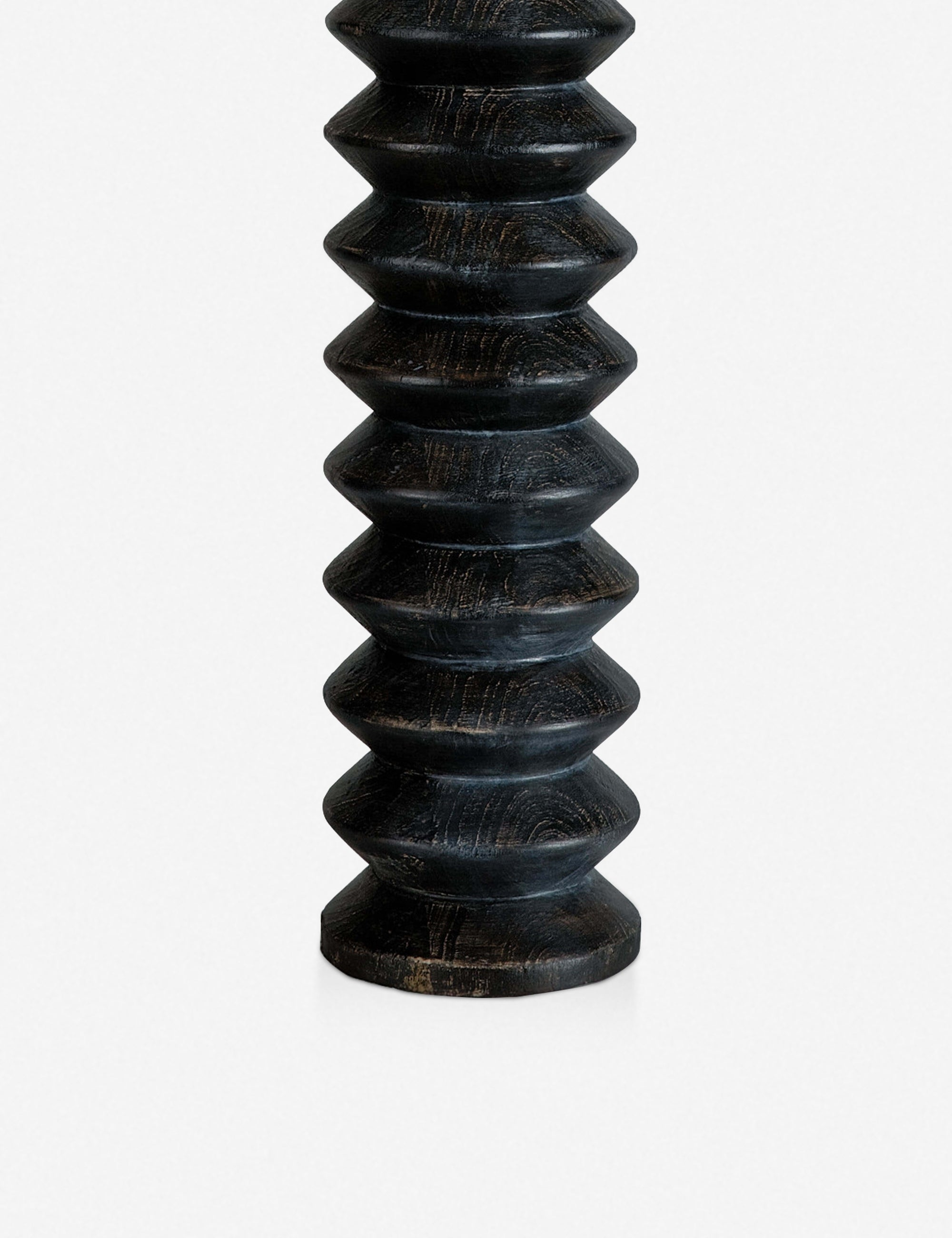 Accordion Table Lamp by Regina Andrews, Ebony