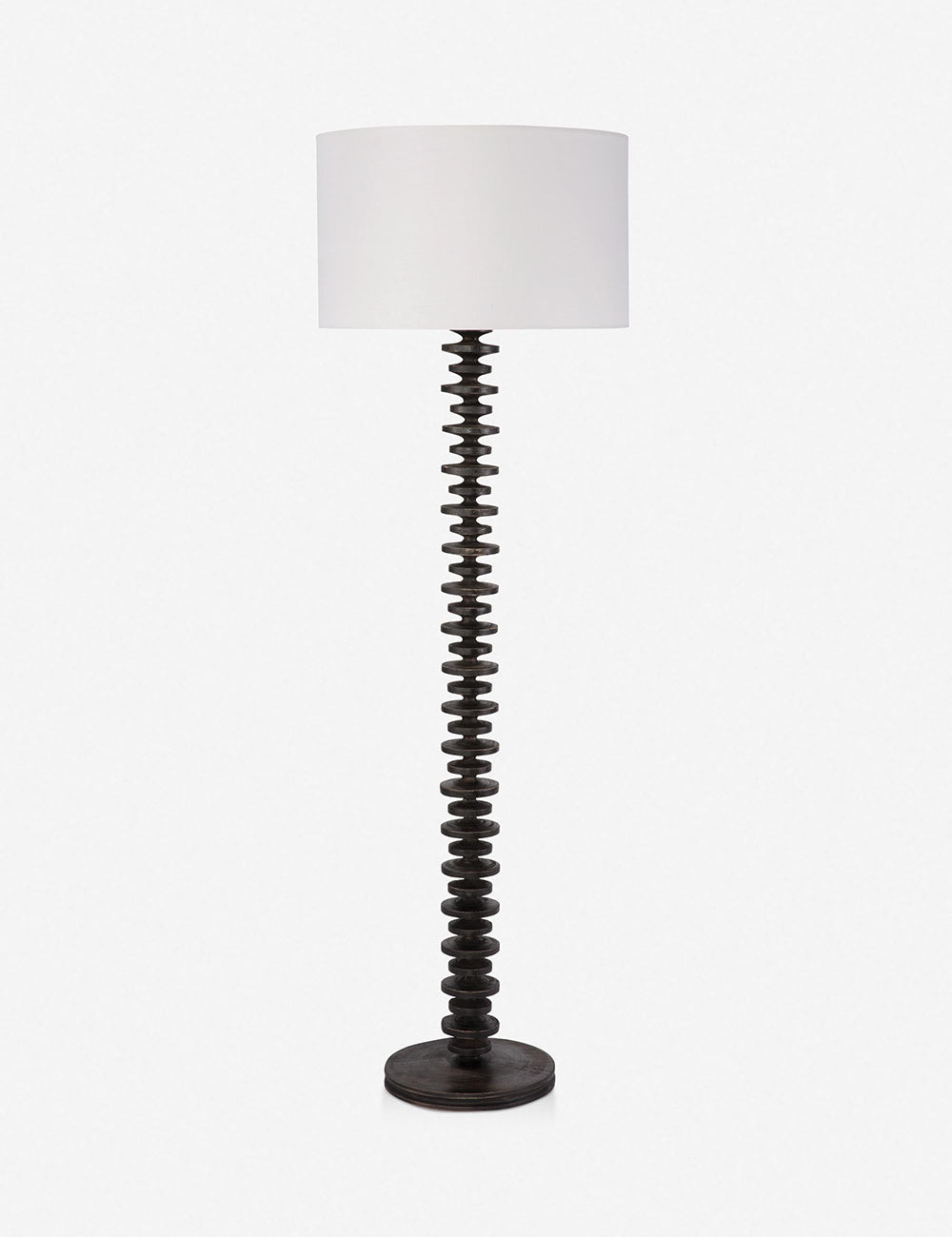 Fishbone Floor Lamp by Regina Andrew - Ebony