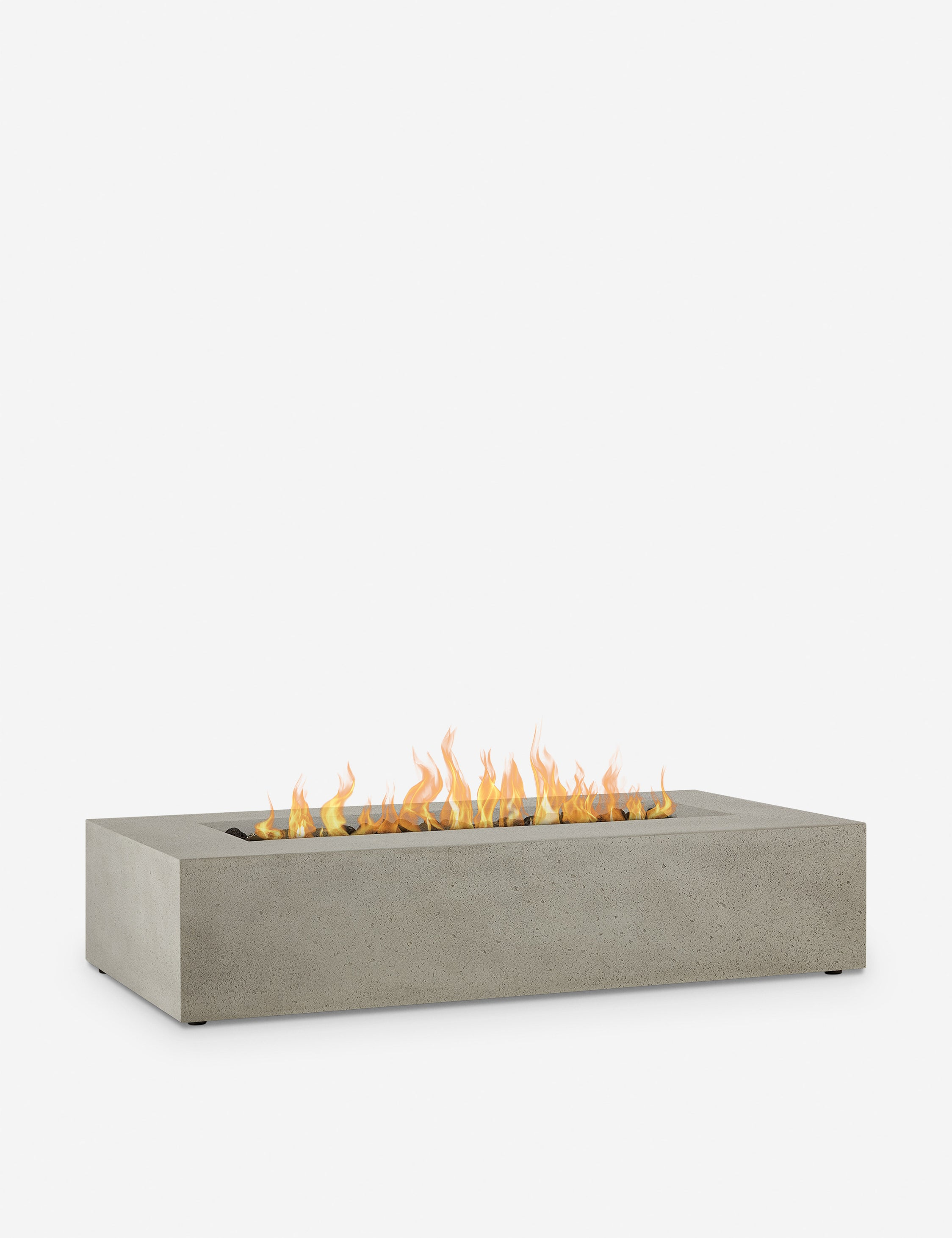 Magnus Fire Table - Flint / Rectangle