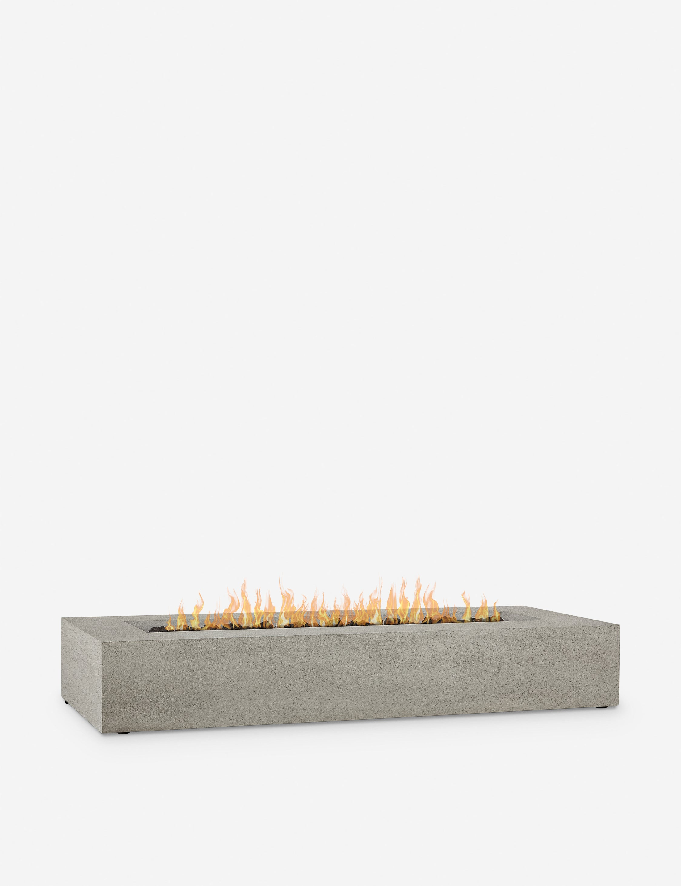Magnus Fire Table - Flint / Long Rectangle
