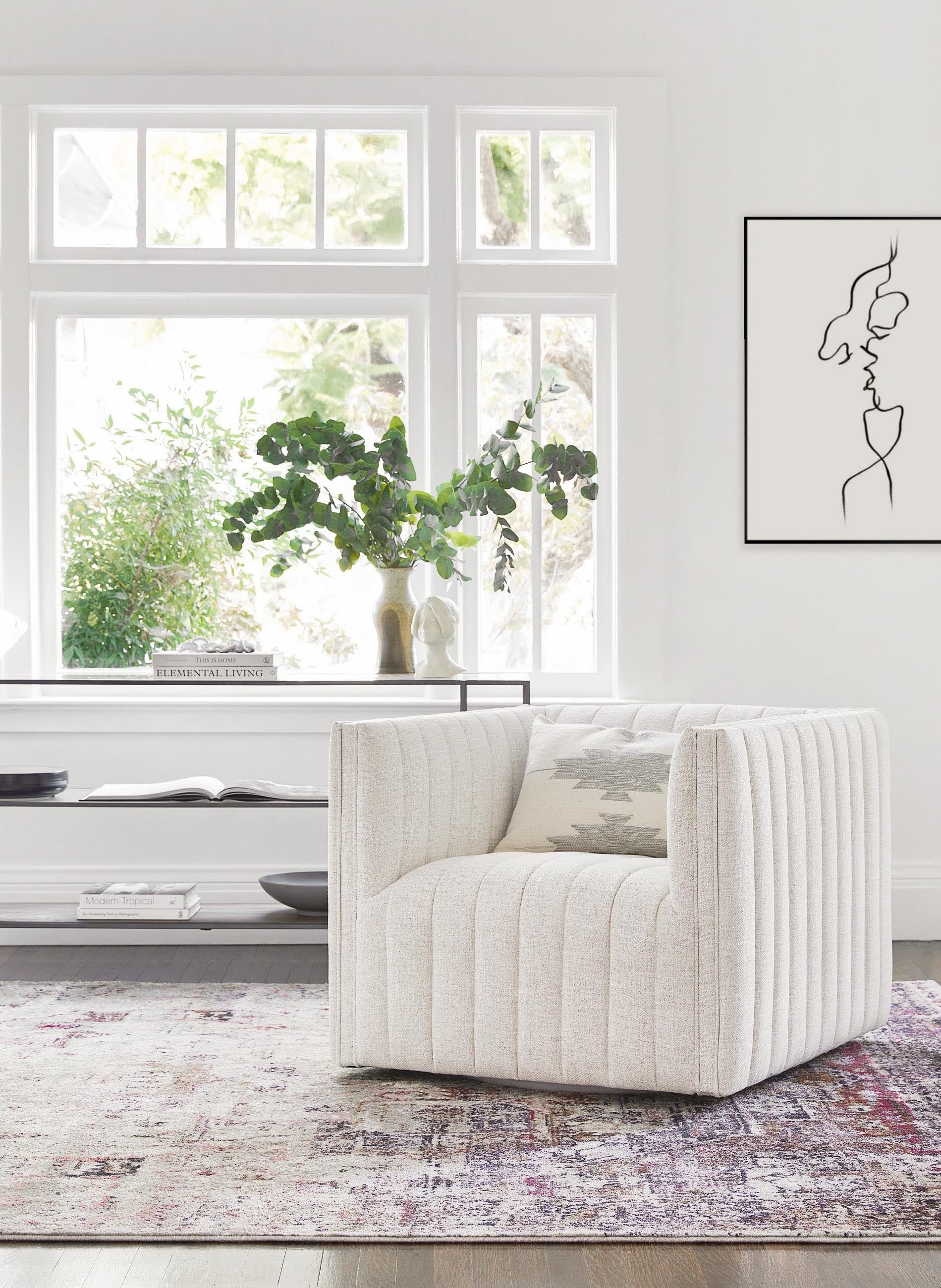 Roz Swivel Chair - Dover Crescent