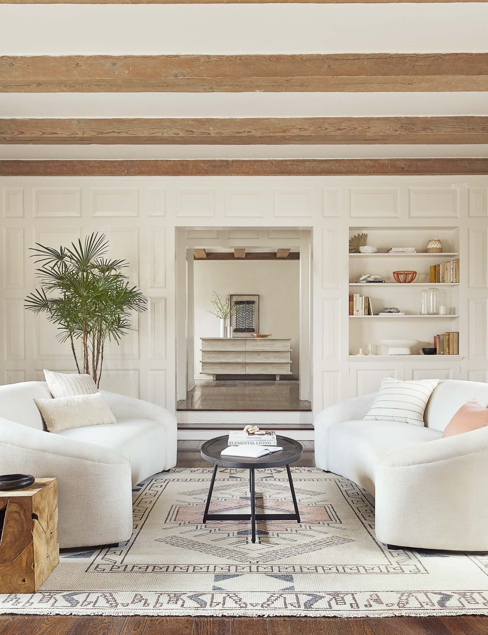Gweneth Oval Coffee Table - Black Ash