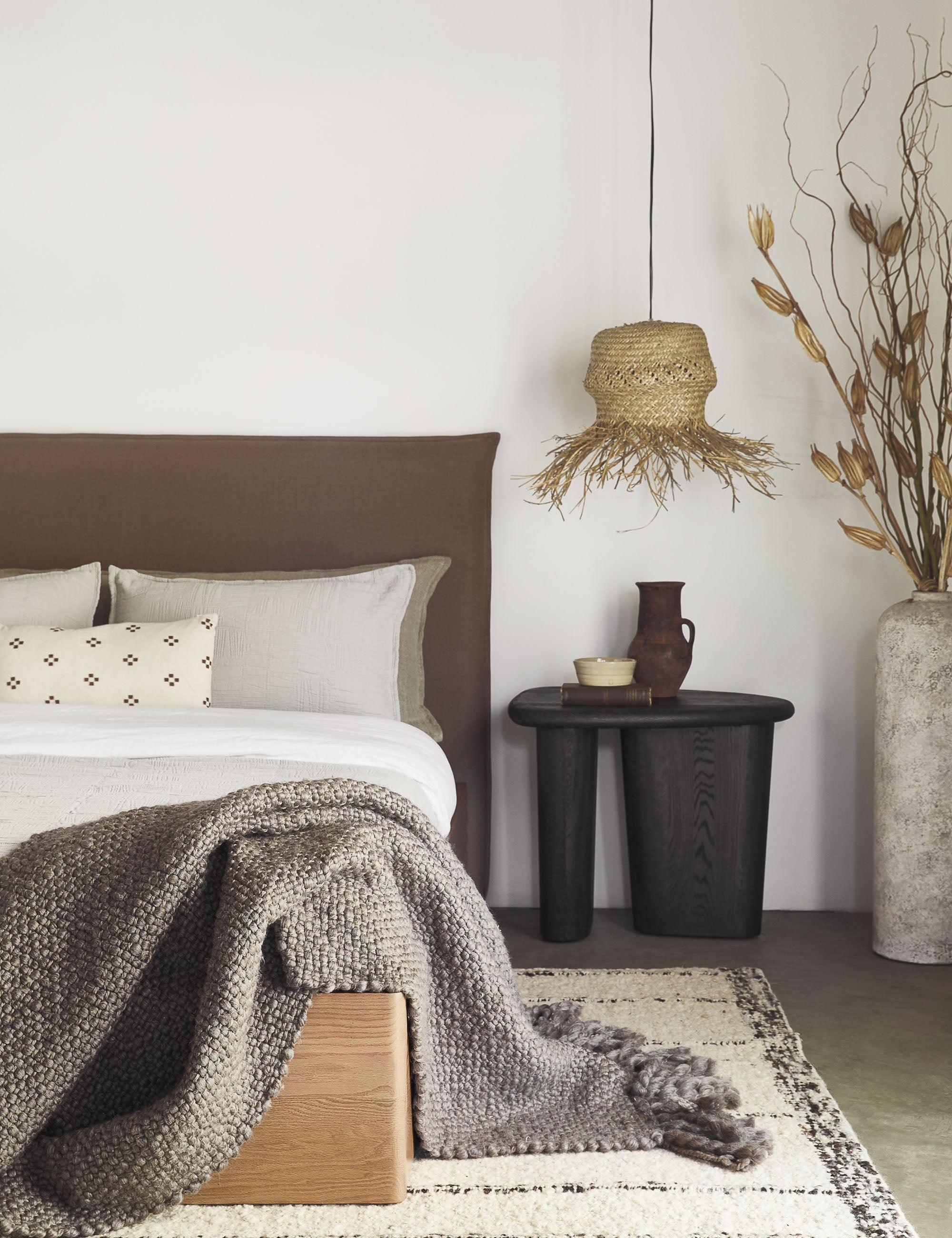 Harbour Cotton Matelassé Coverlet by Pom Pom at Home - Taupe / Twin