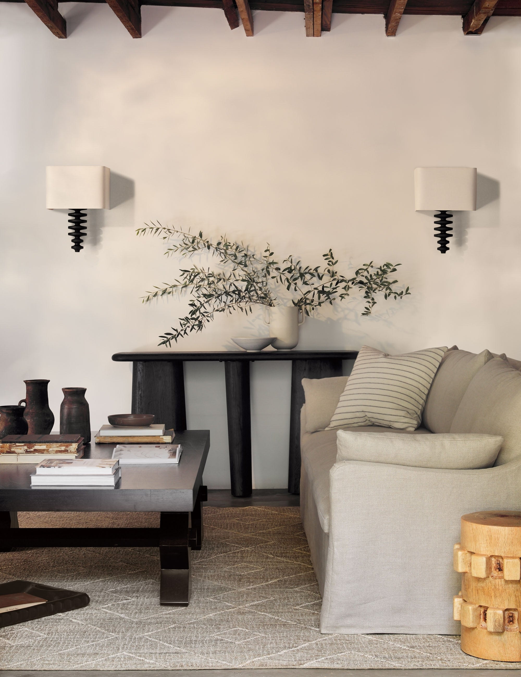 Fishbone Sconce by Regina Andrew - Ebony