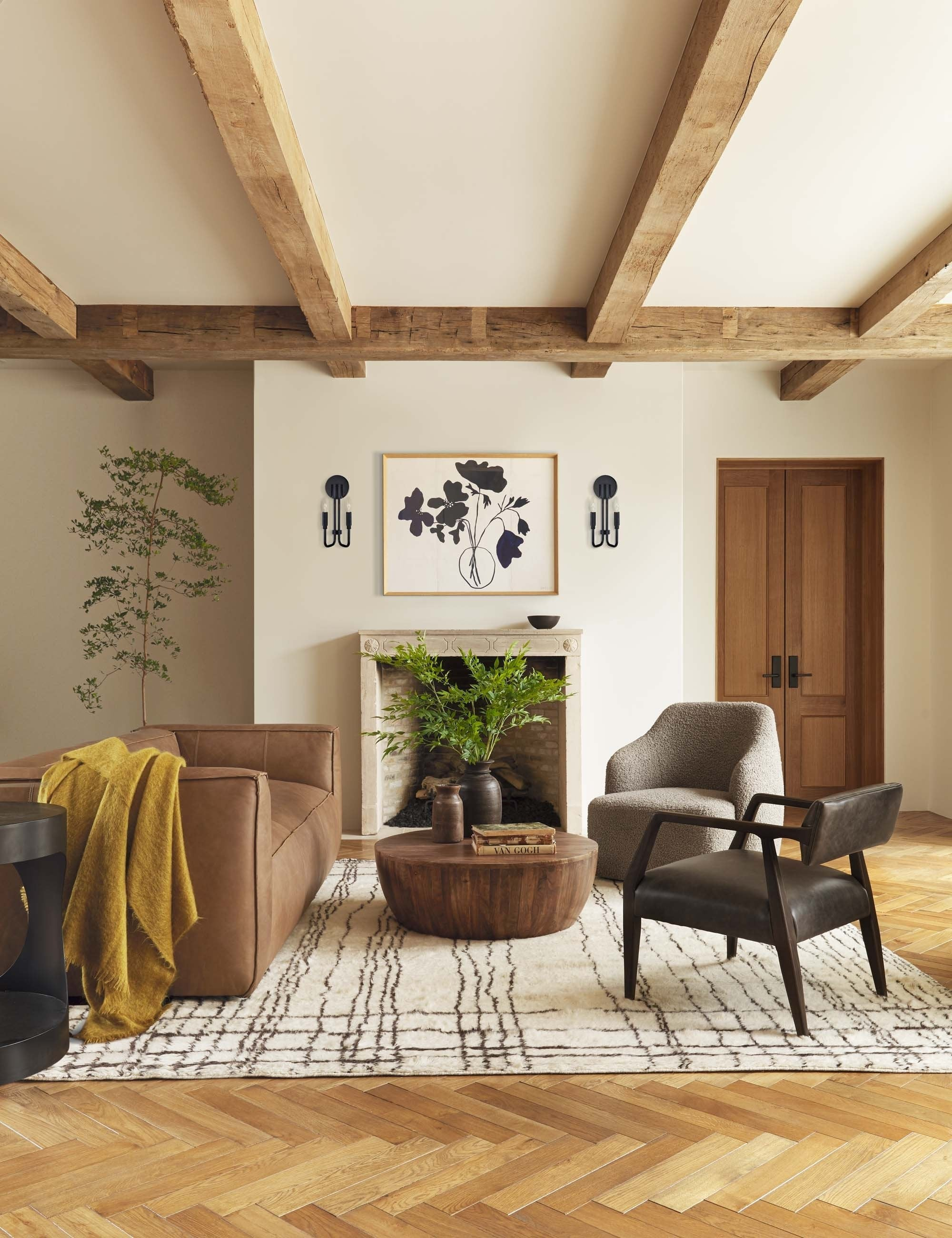 Jacob Round Coffee Table by Arteriors - Small