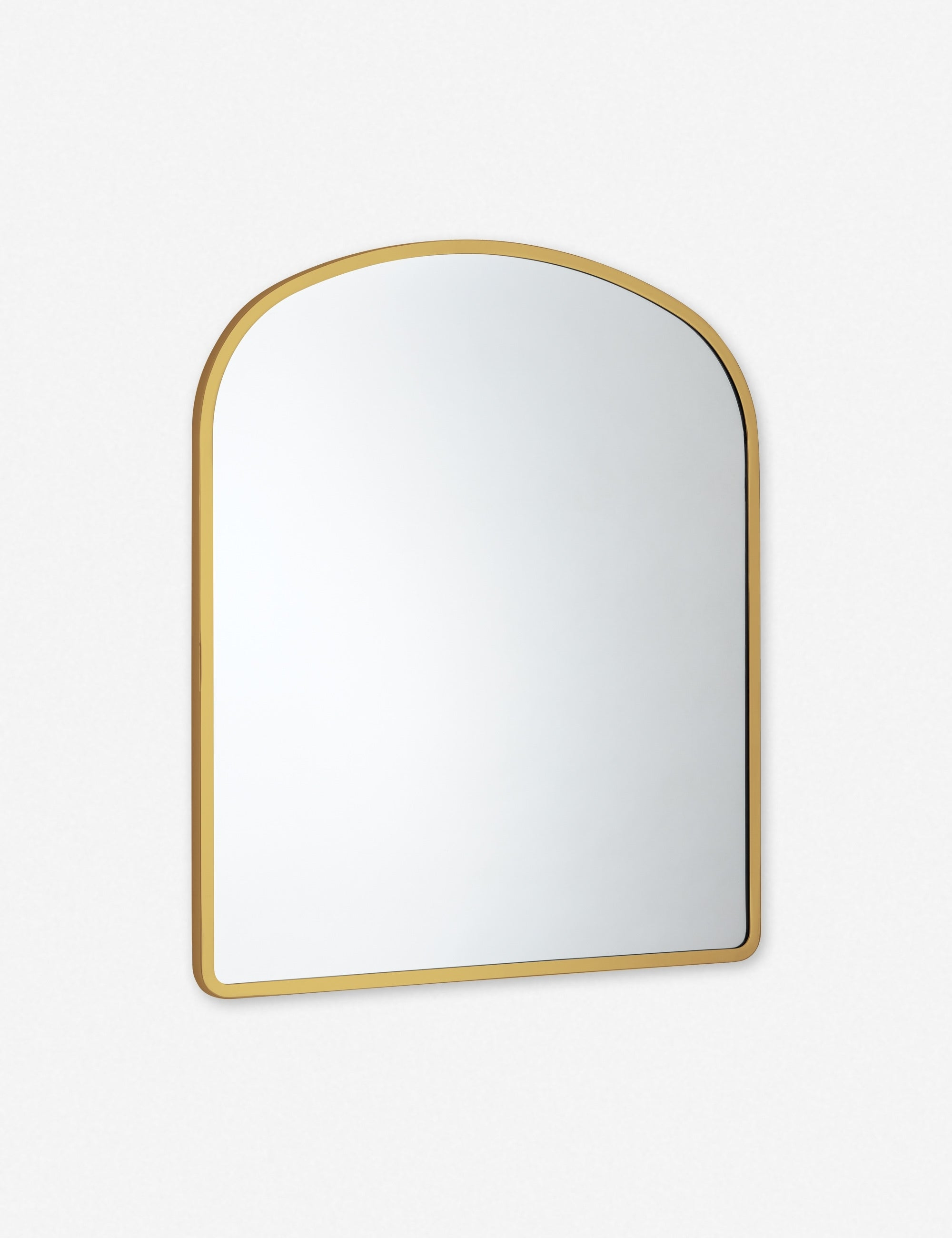 Regina Andrew Cloak Mirror - Brass