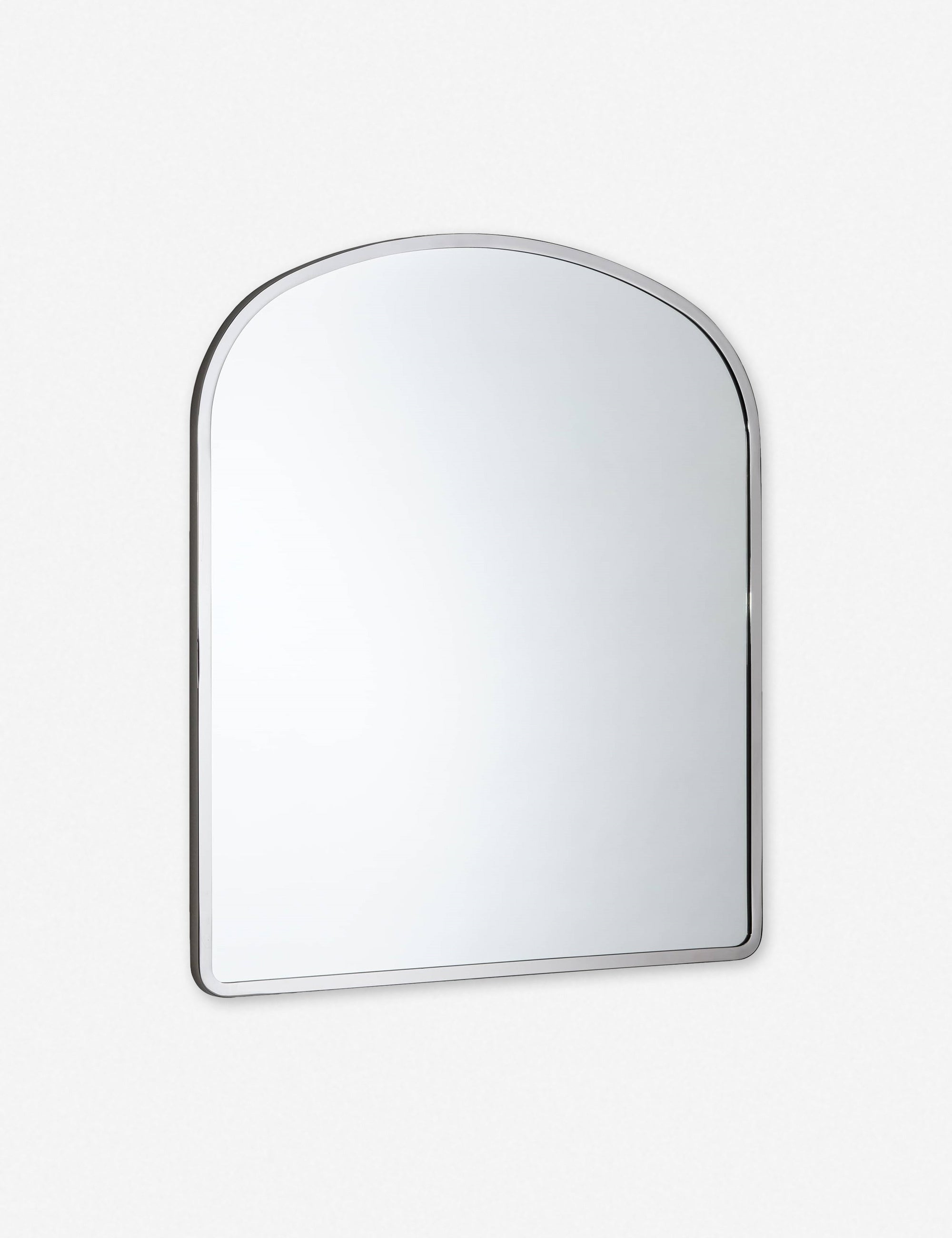 Regina Andrew Cloak Mirror - Polished Nickel