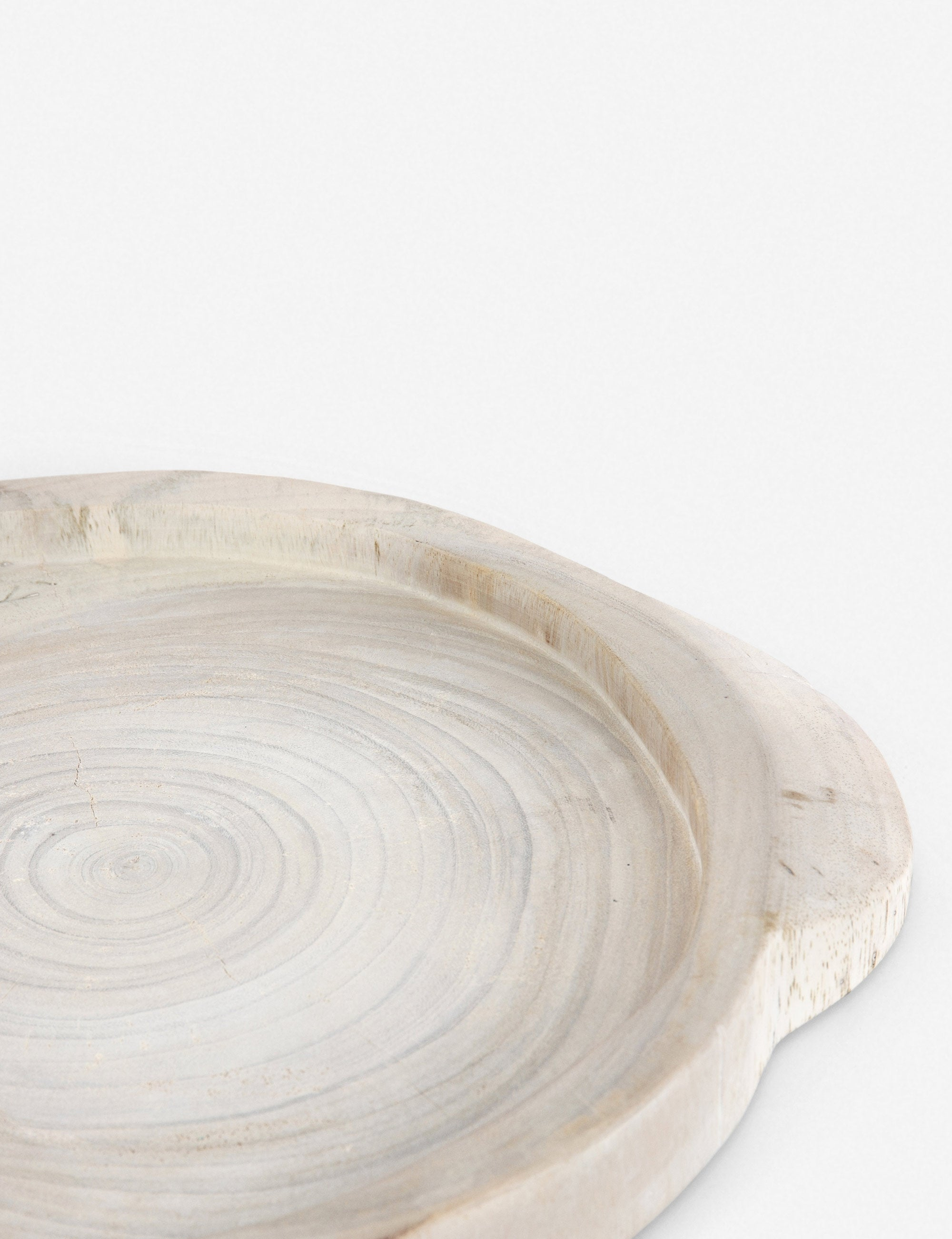 Lylah Round Tray - Ivory