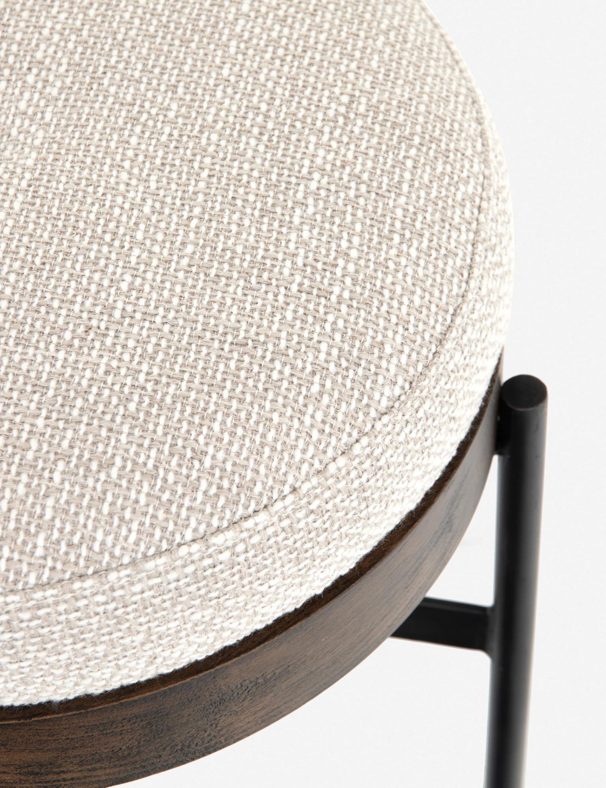 Emile Round Ottoman - Small