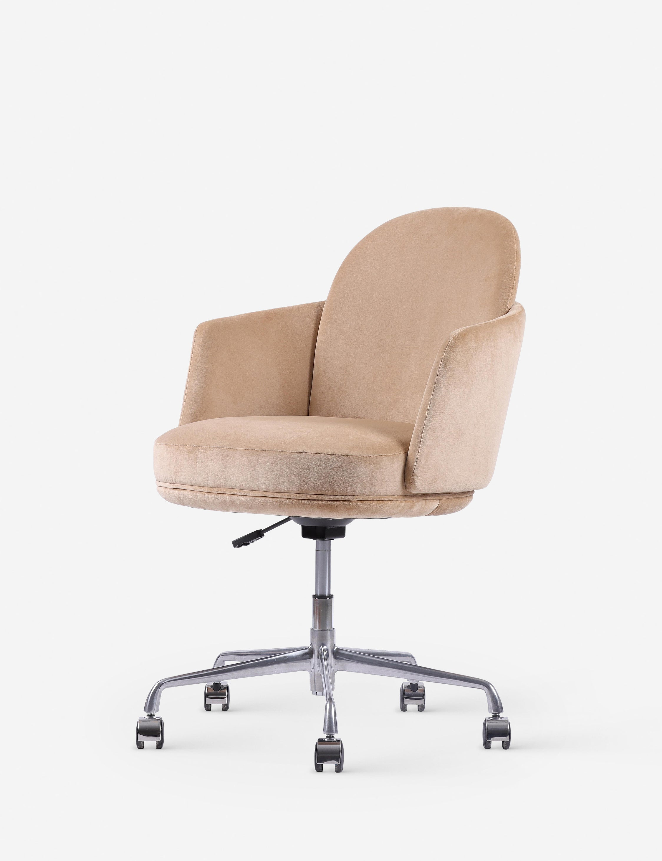 Raiden Office Chair - Camel Velvet