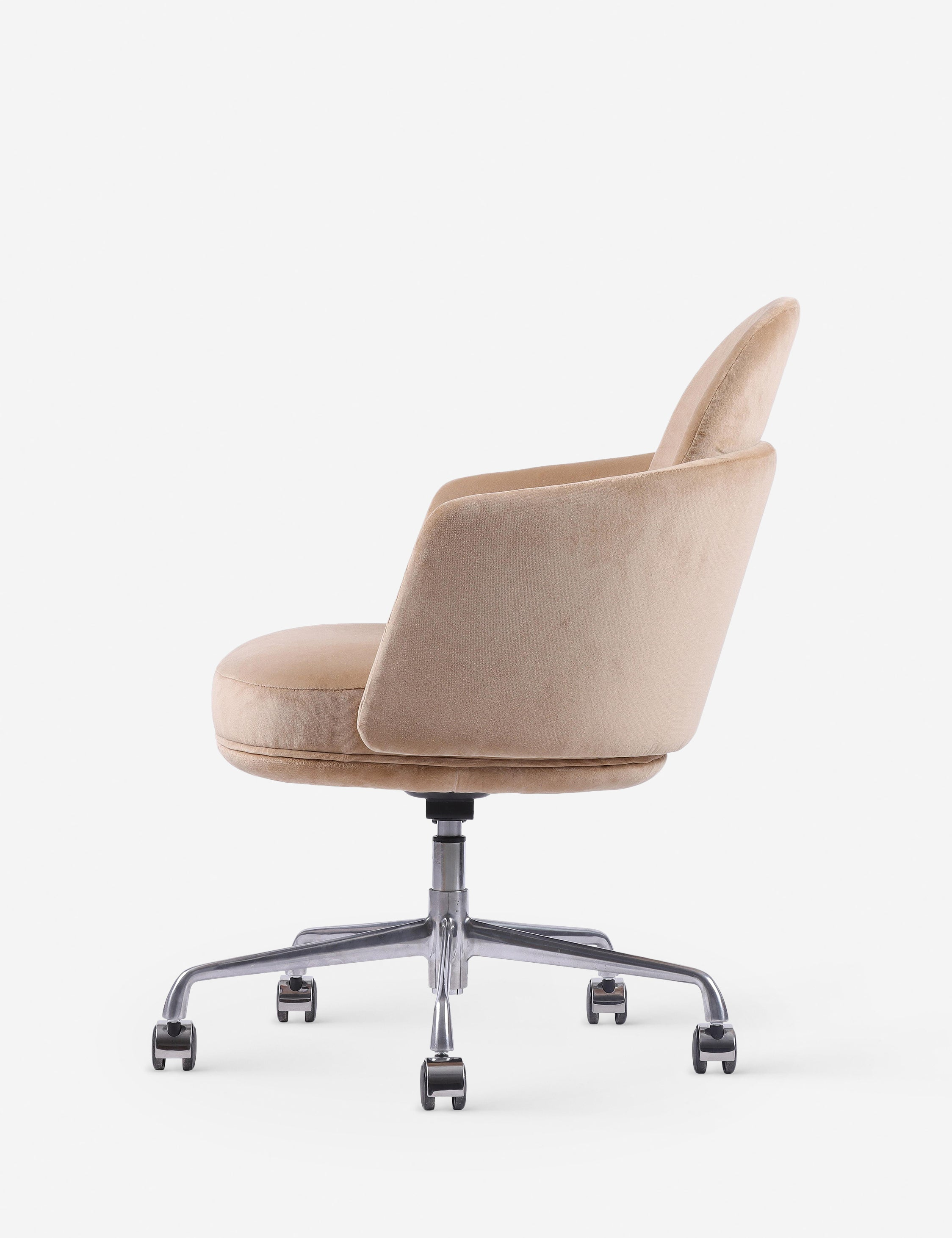 Raiden Office Chair - Camel Velvet
