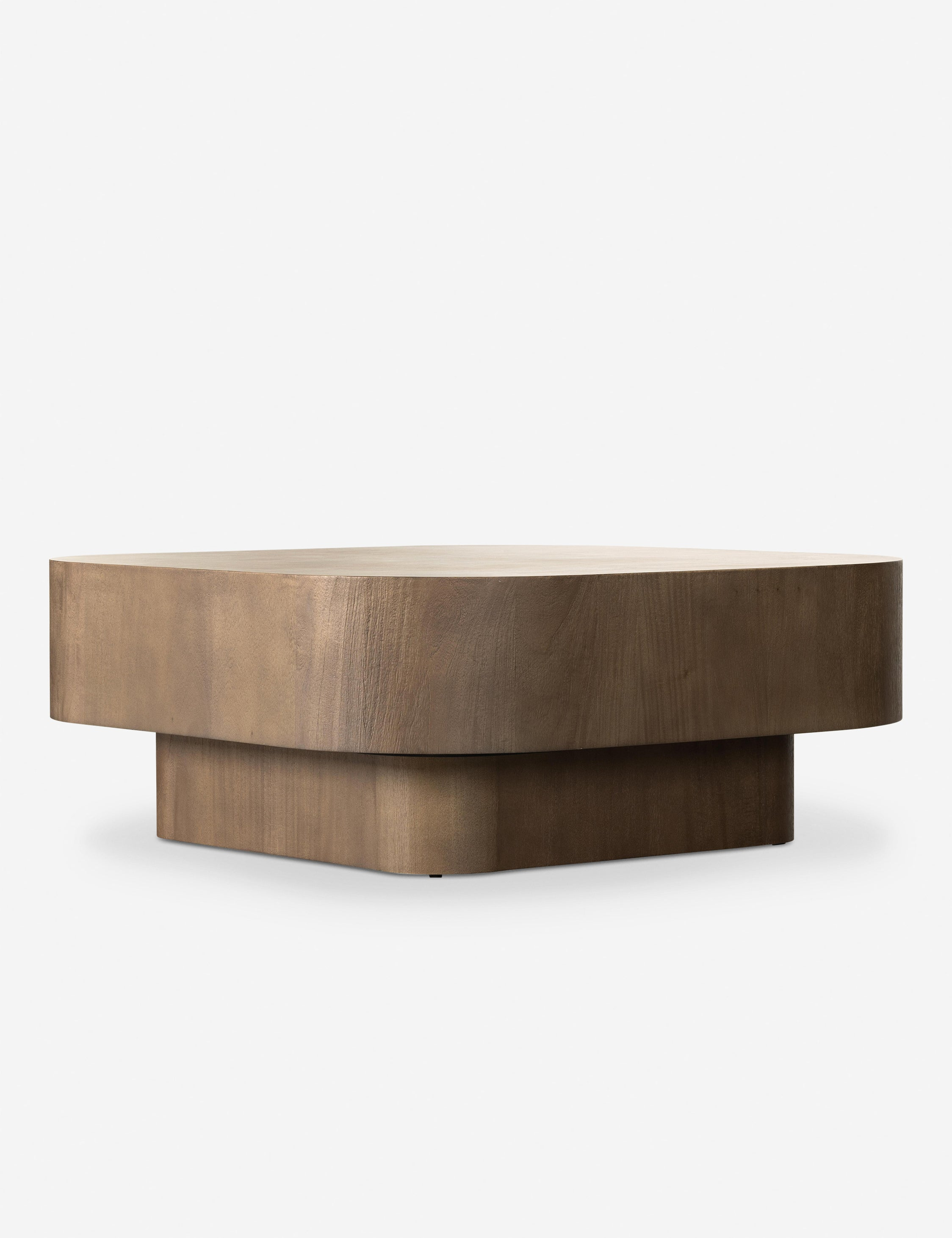Sunako Coffee Table - Brown Burl