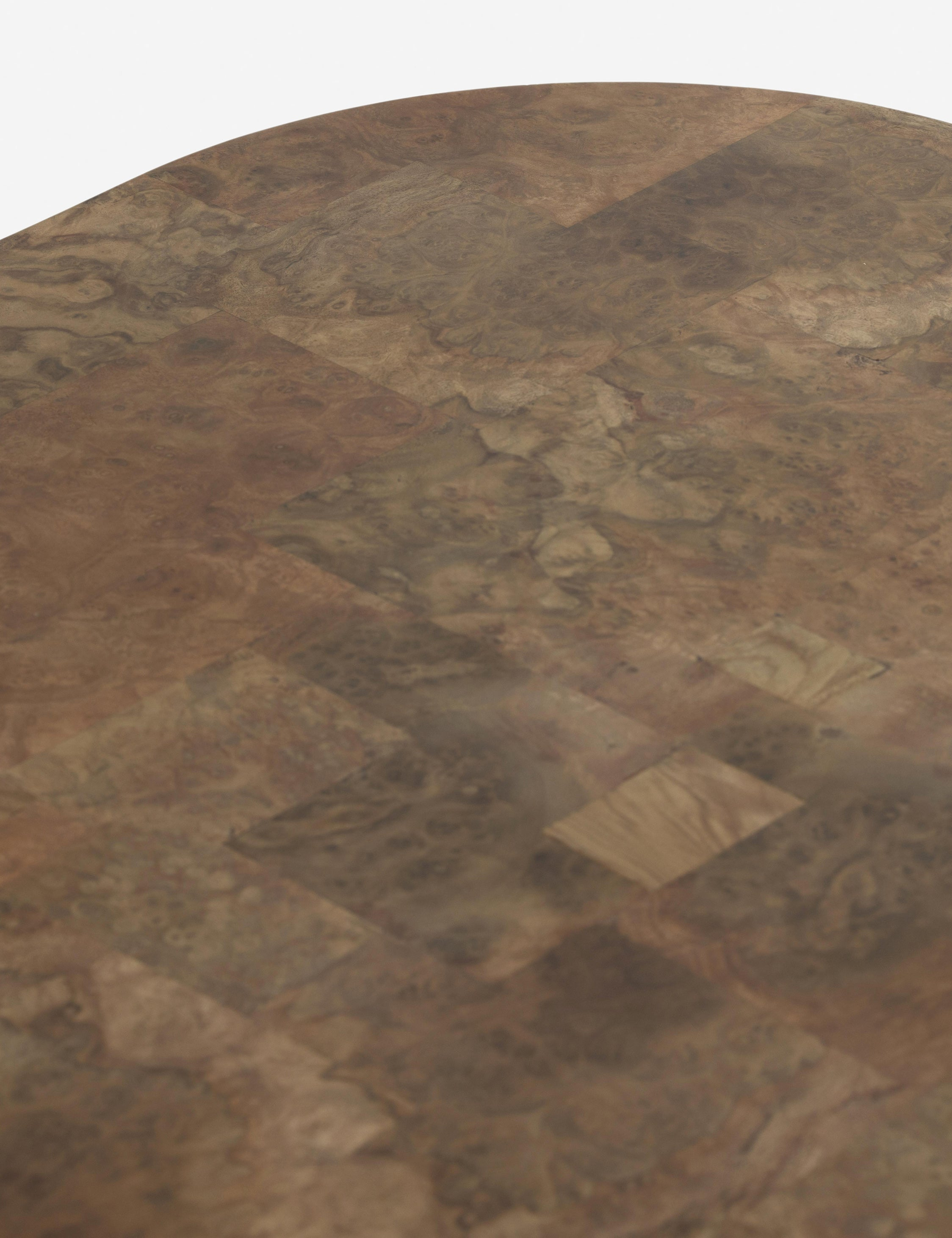 Sunako Coffee Table - Brown Burl