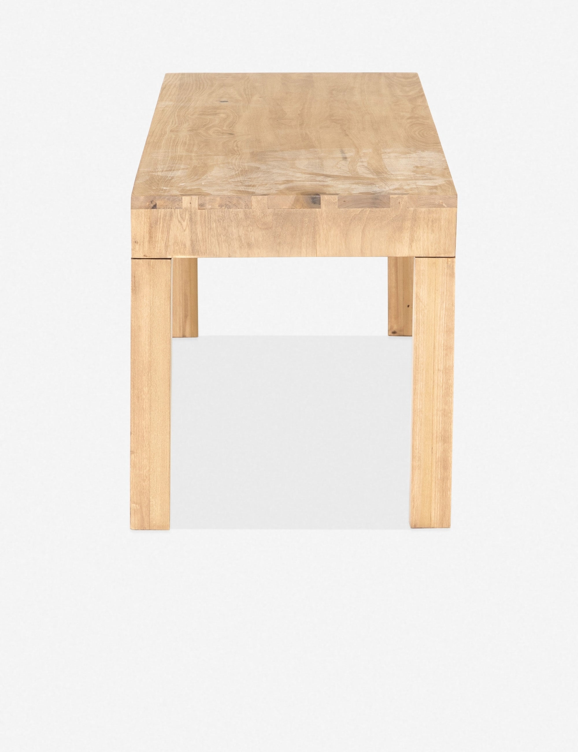Beck 70'' Dry Wash Poplar Modern Shaker Dining Bench