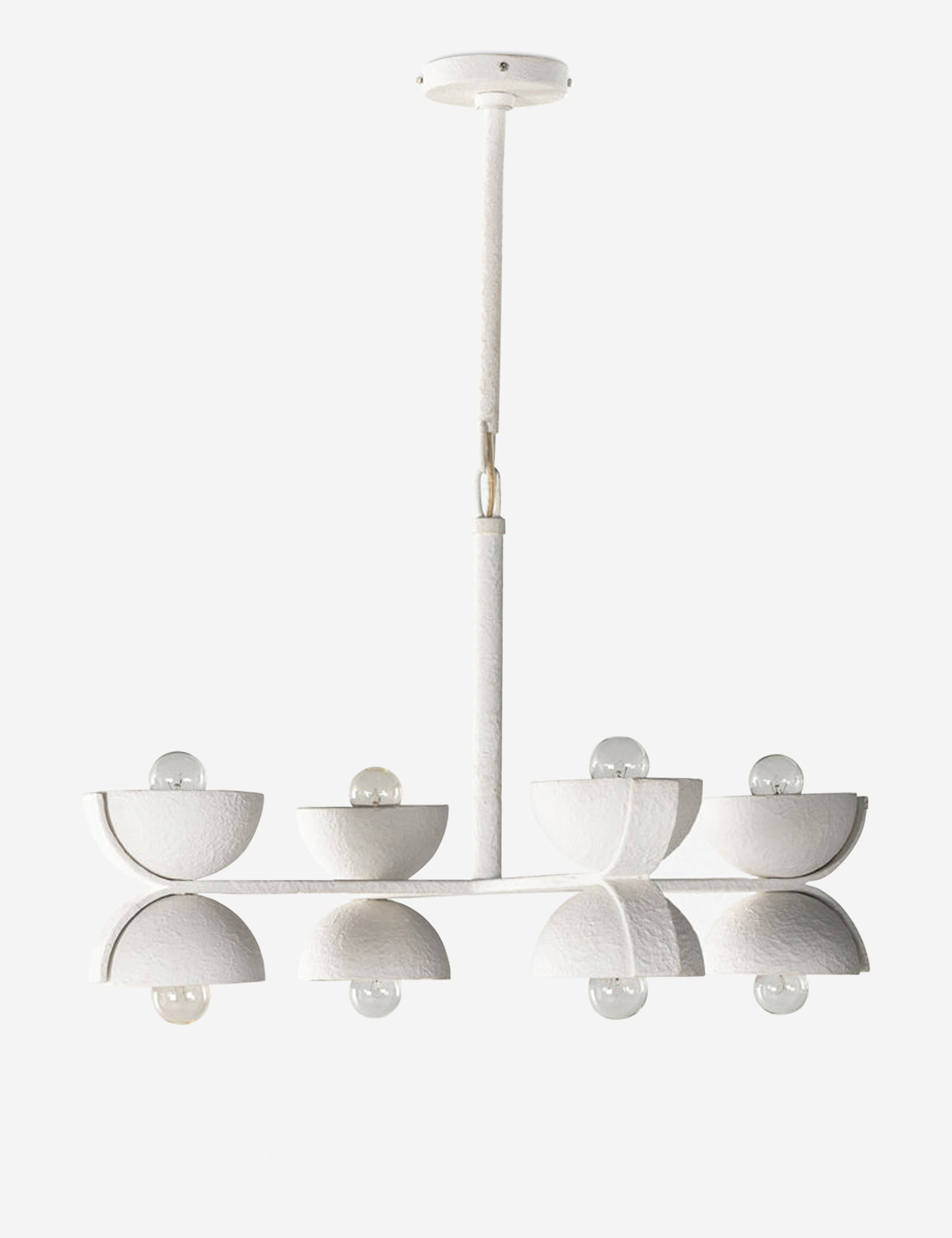 Ricardo Chandelier - White / 28"Dia