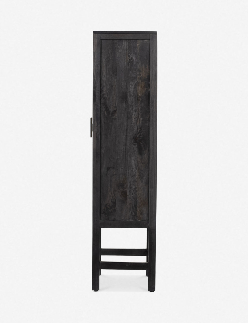 Hannah Narrow Cabinet - Black and Natural