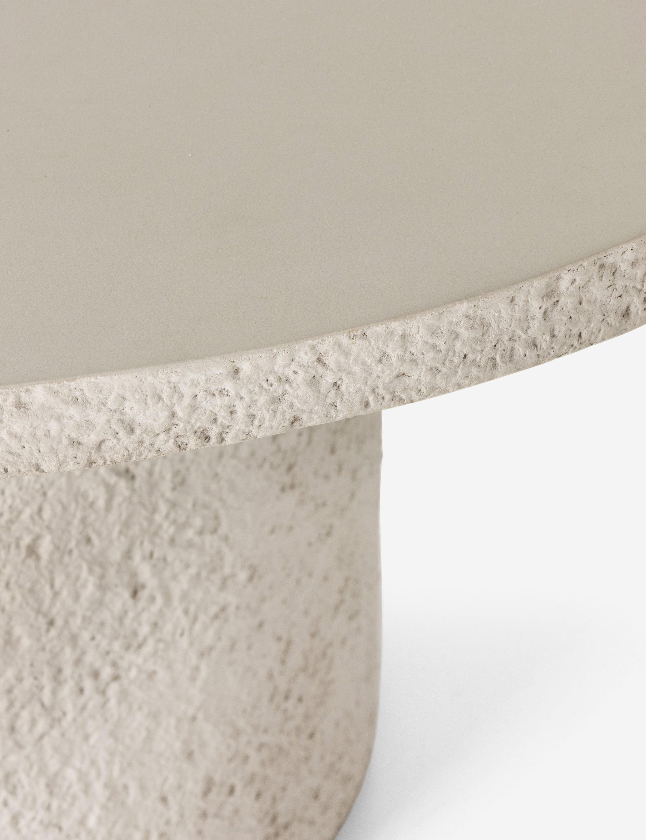 Charlize Round Dining Table - White