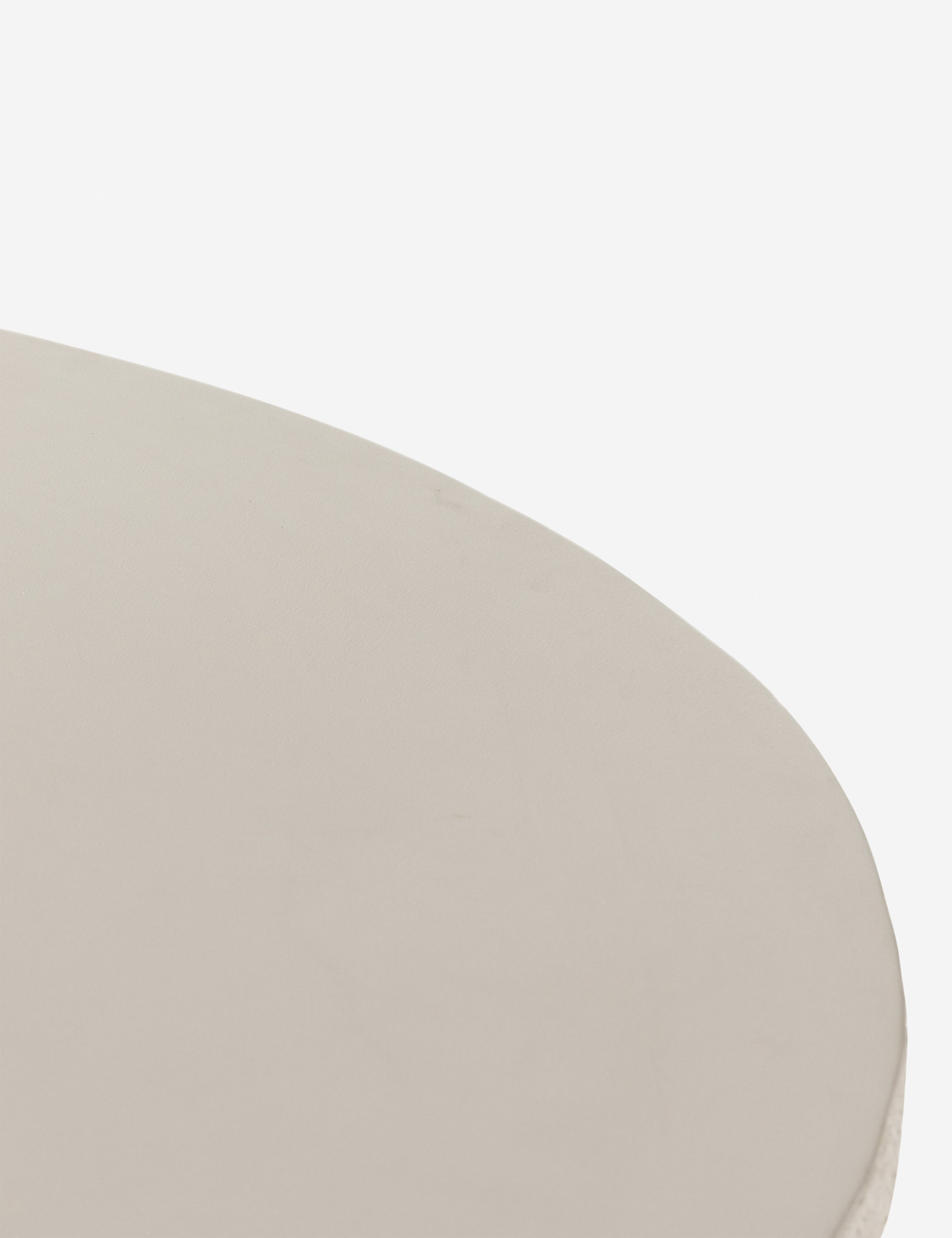 Charlize Round Dining Table - White