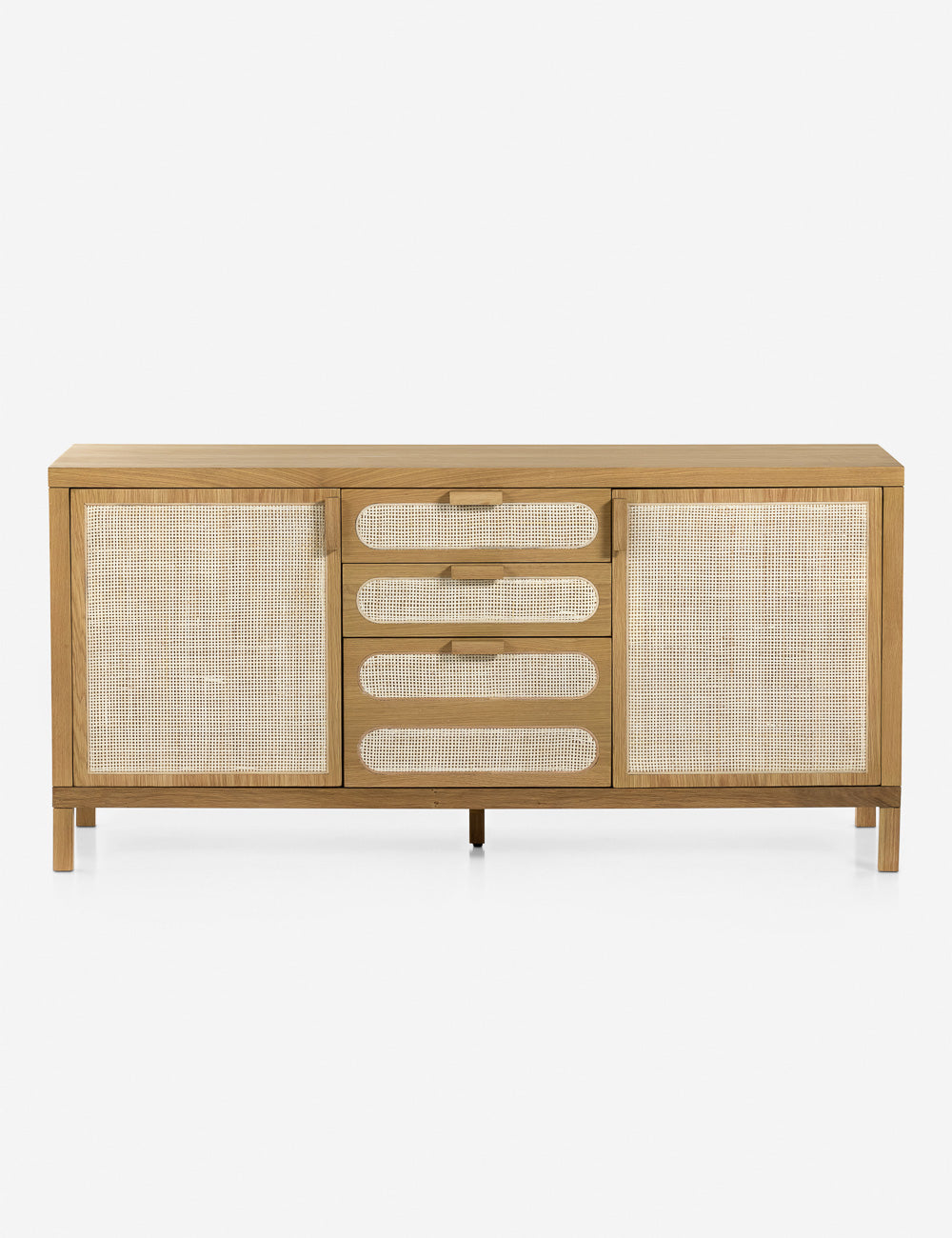 Verna Filing Sideboard - Honey Oak