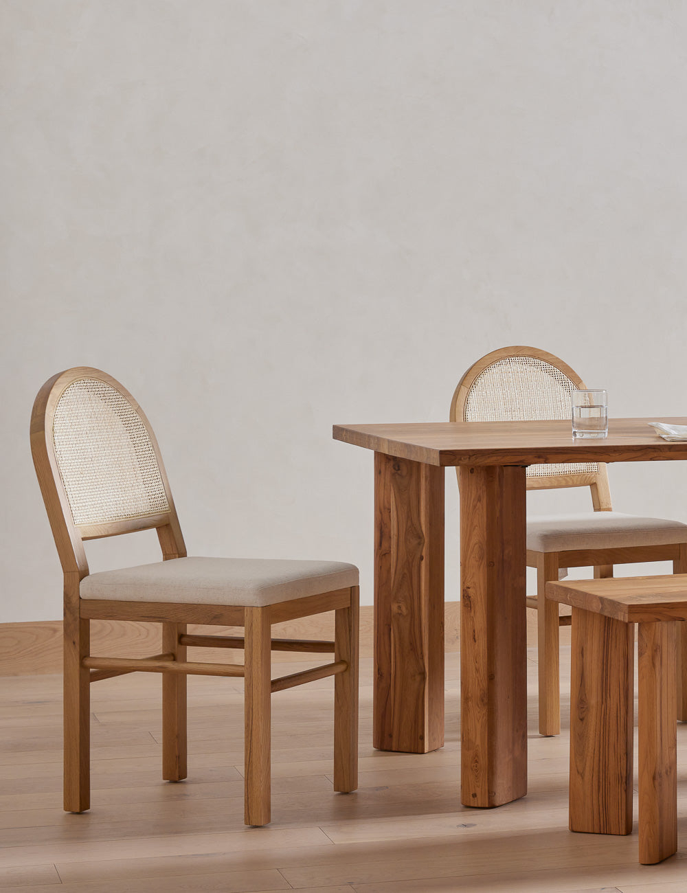 Verna Dining Chair - Honey Oak