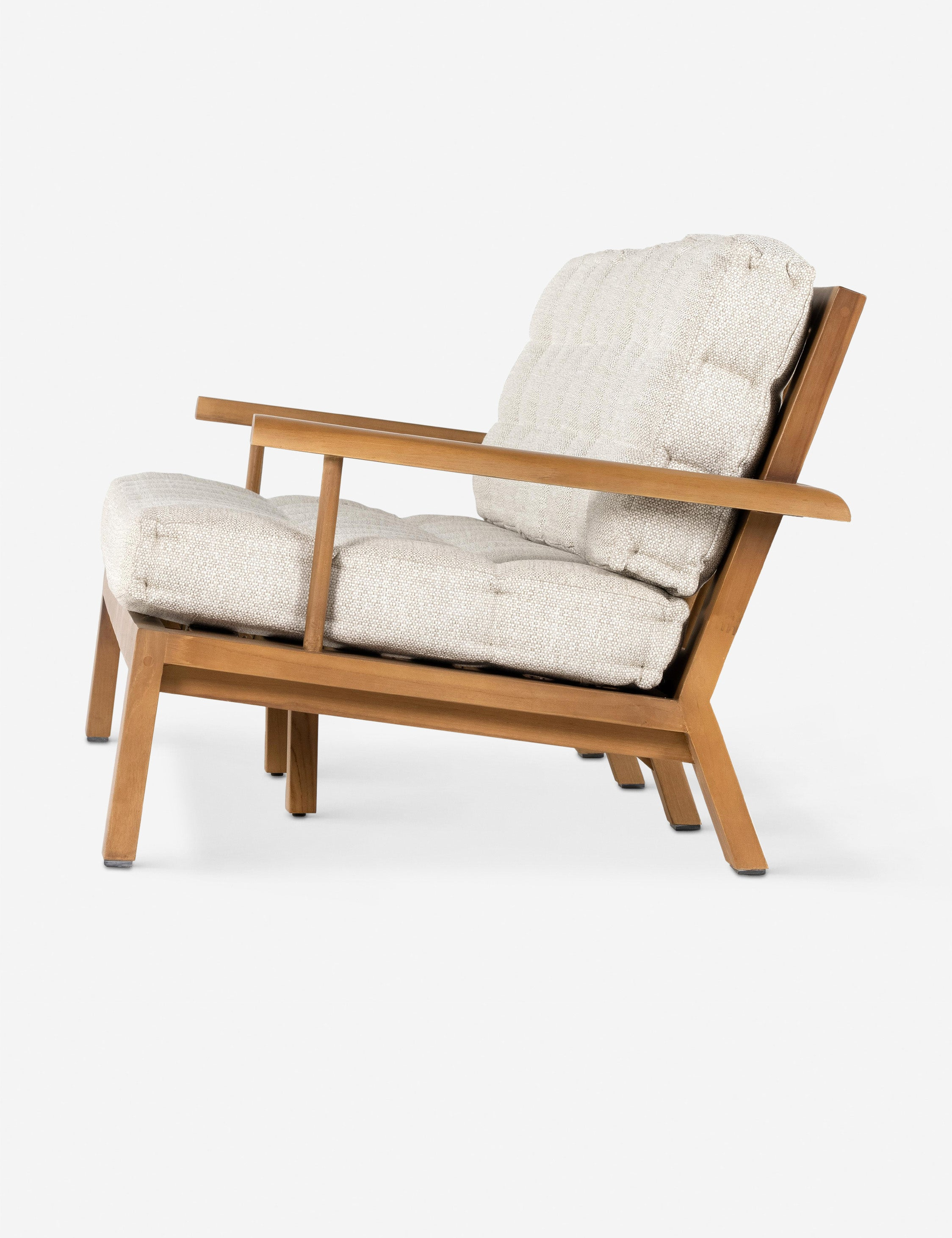 Amabel Indoor / Outdoor Sofa - Natural Teak / 85"W