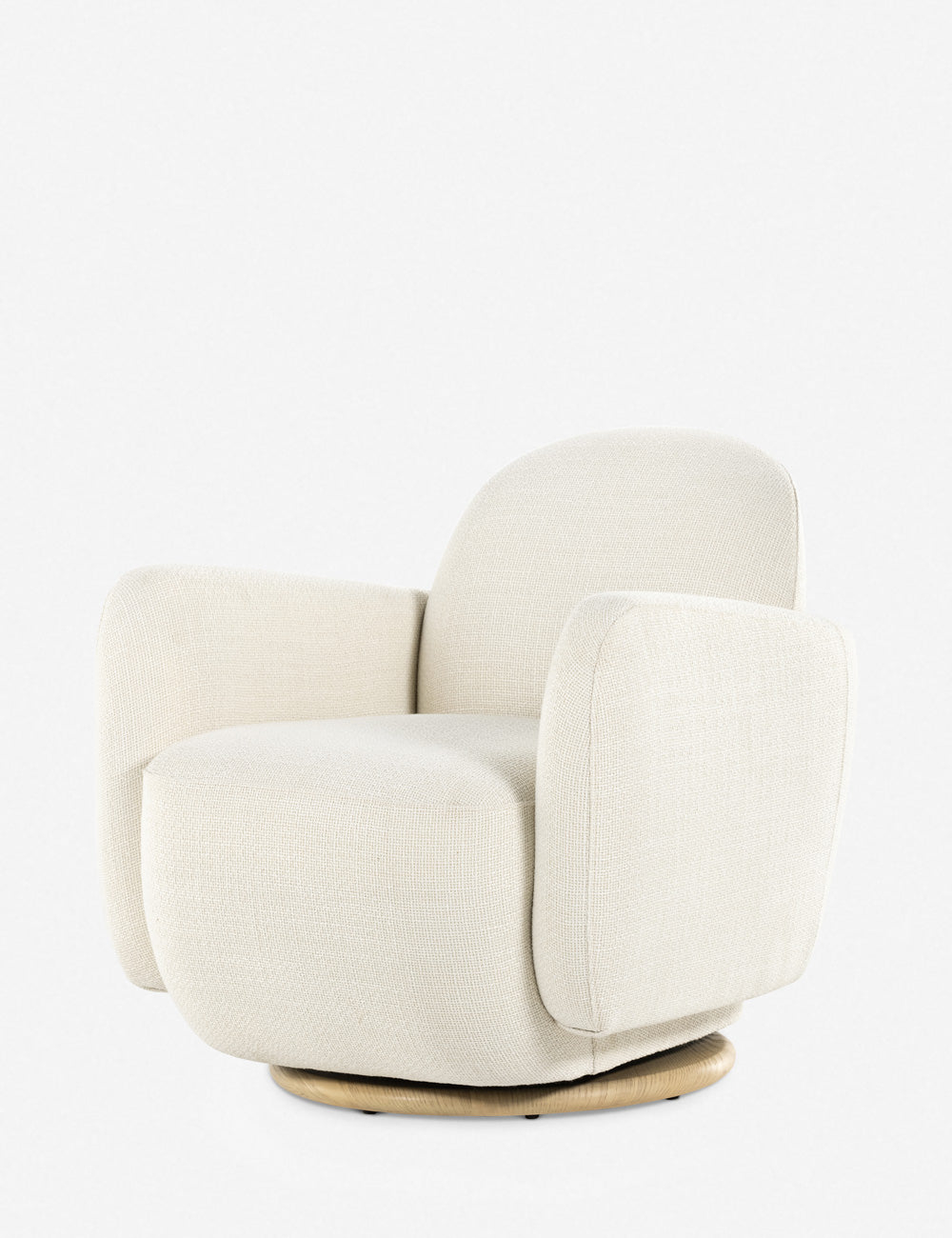 Nikita Swivel Chair - White
