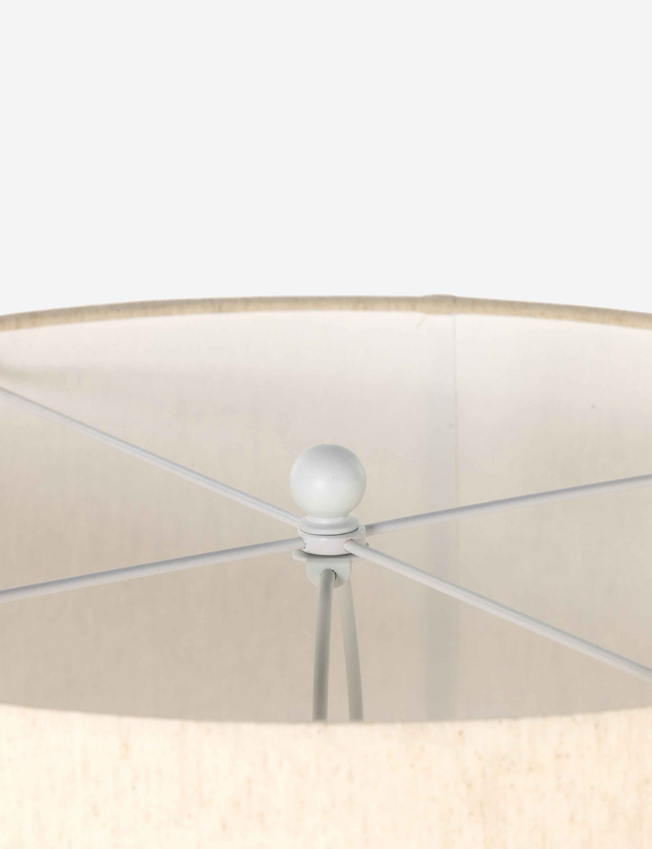 Saqlain Floor Lamp - White