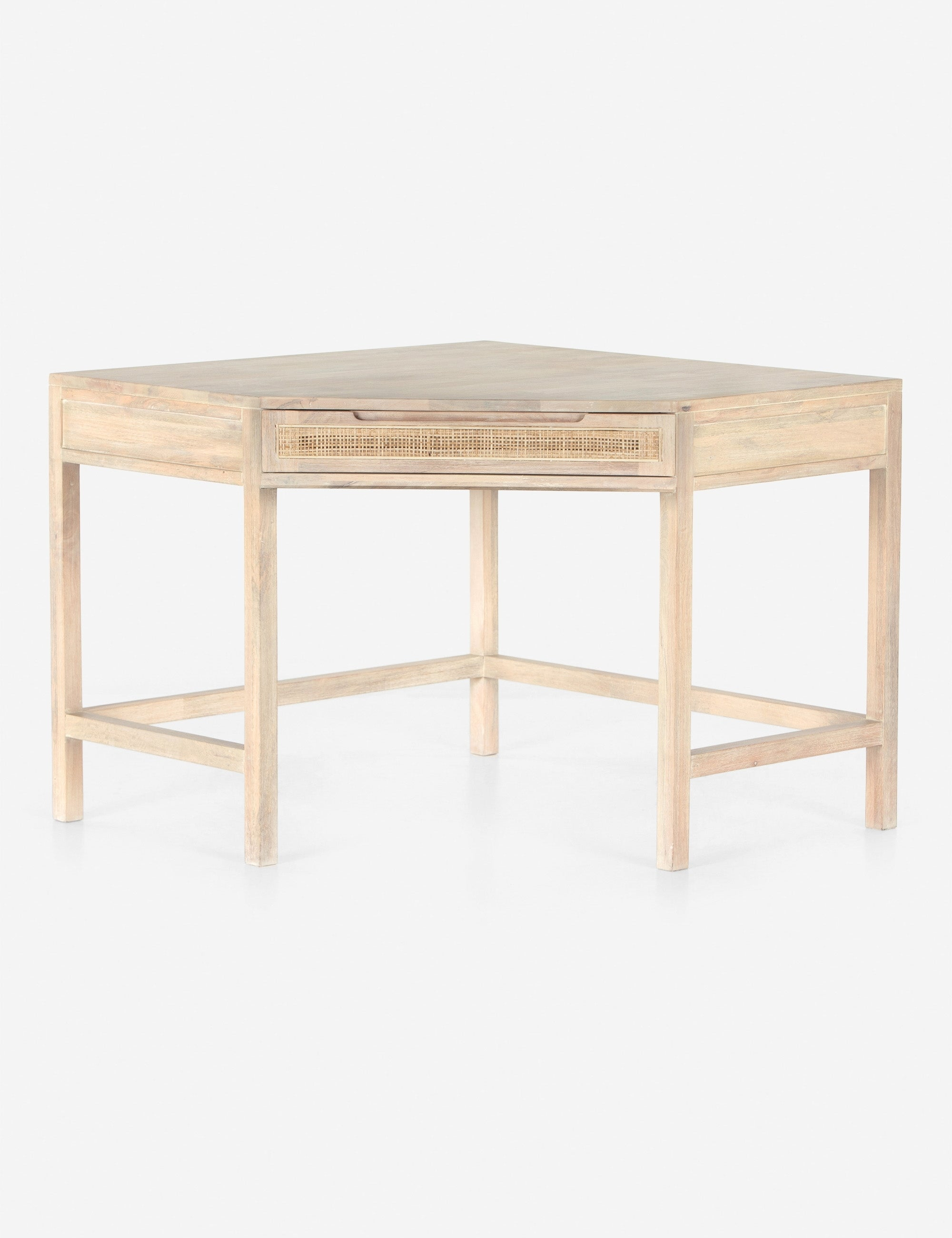Margot Modular Corner Desk - Whitewash
