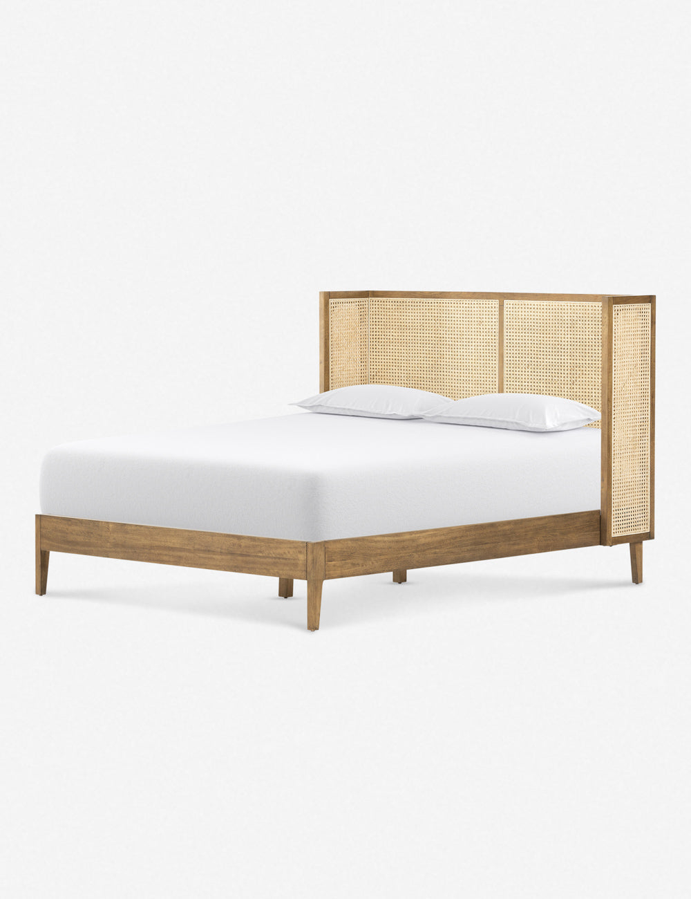 Jeni Platform Bed - Natural / Queen