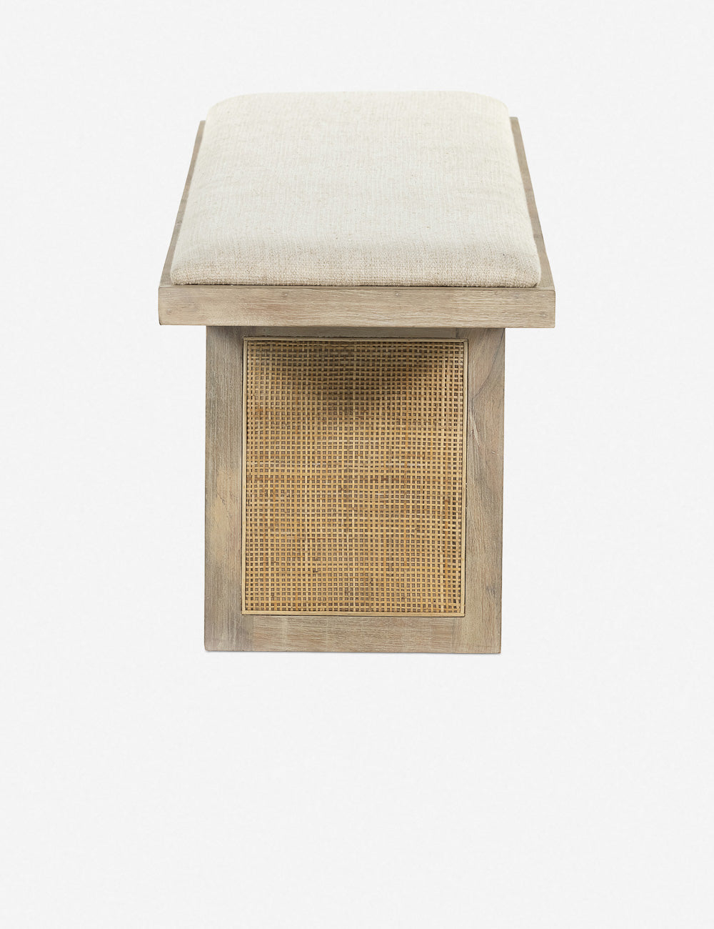 Margot Dining Bench - Whitewash