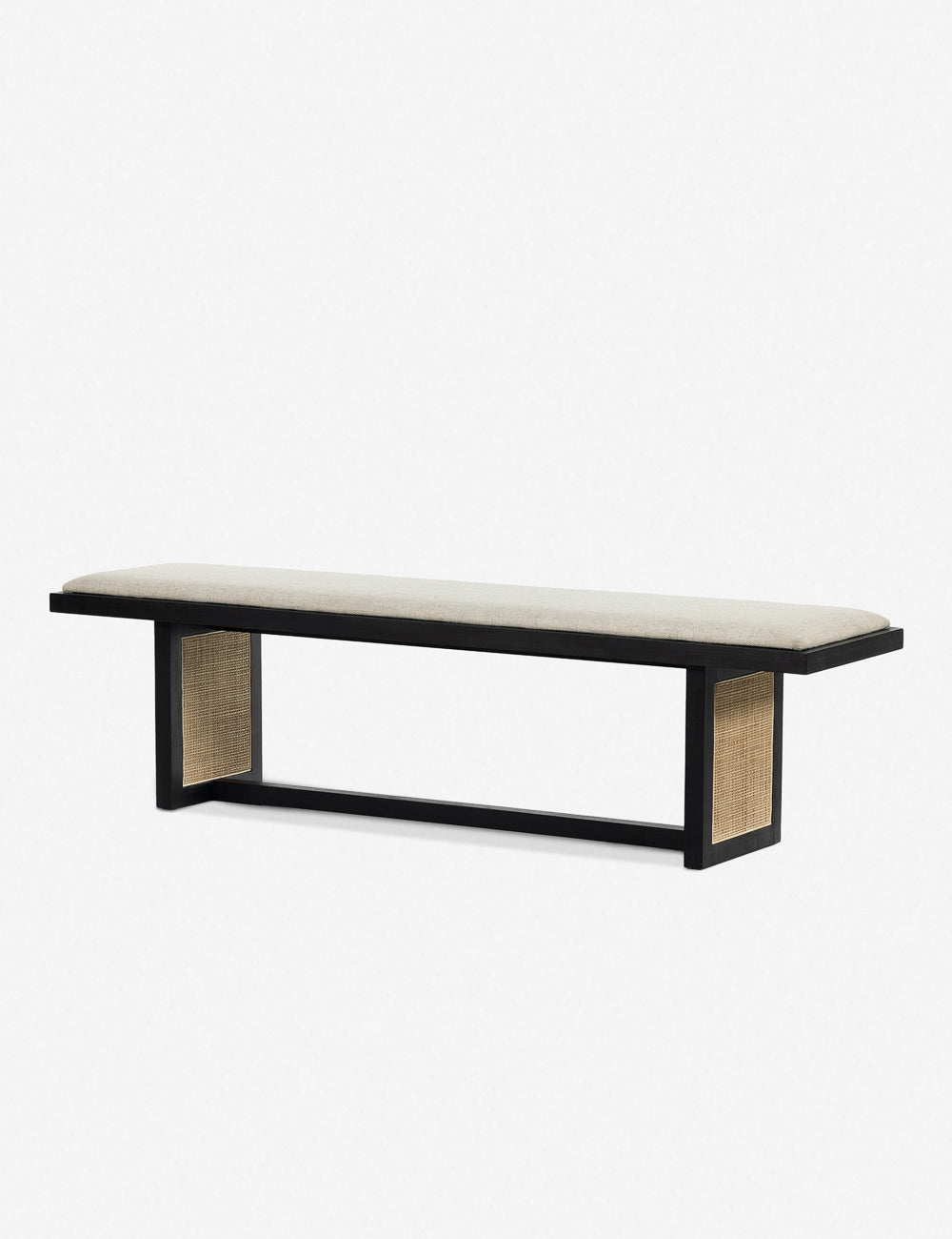 Margot Dining Bench - Black