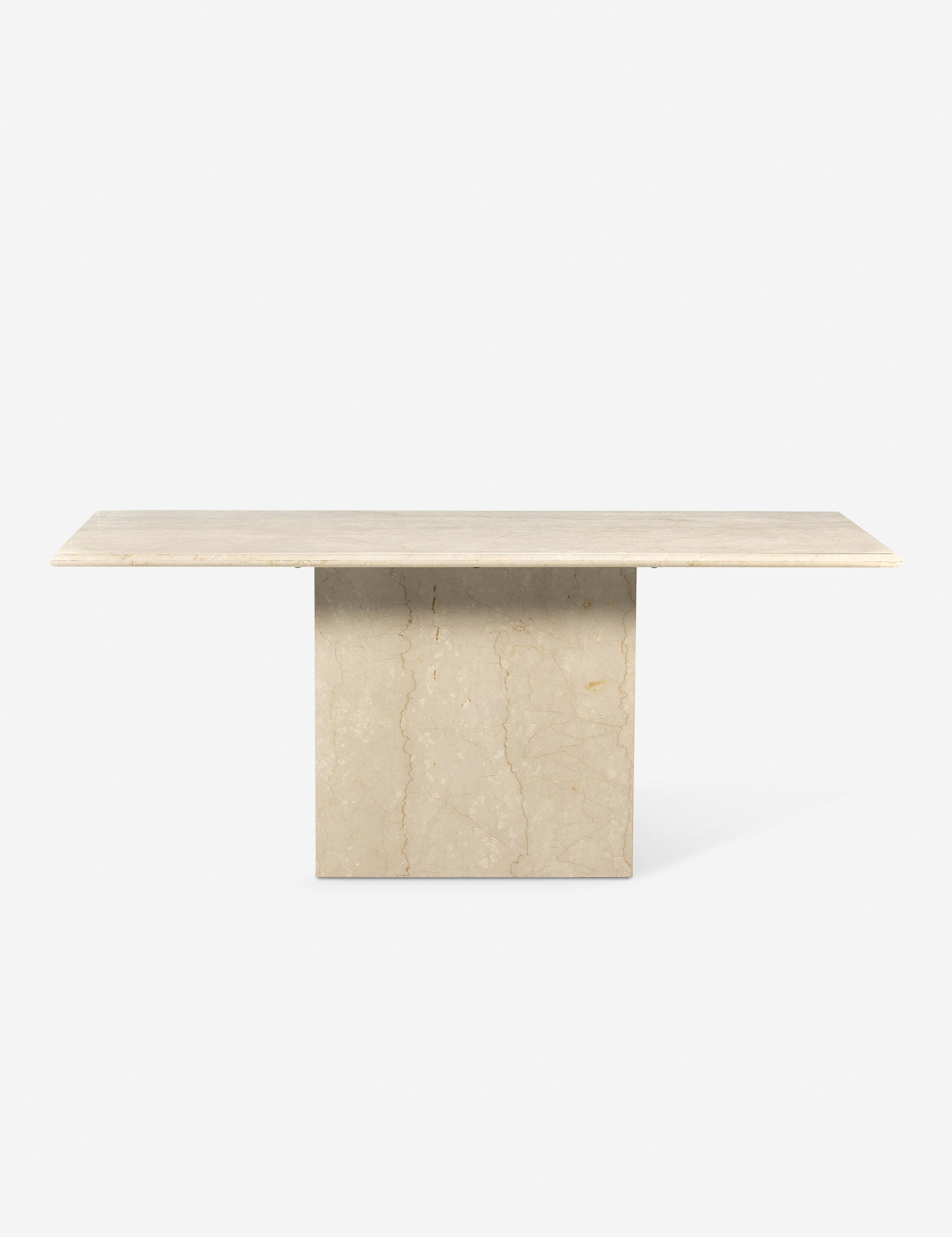 Leonel Dining Table - Cream Marble