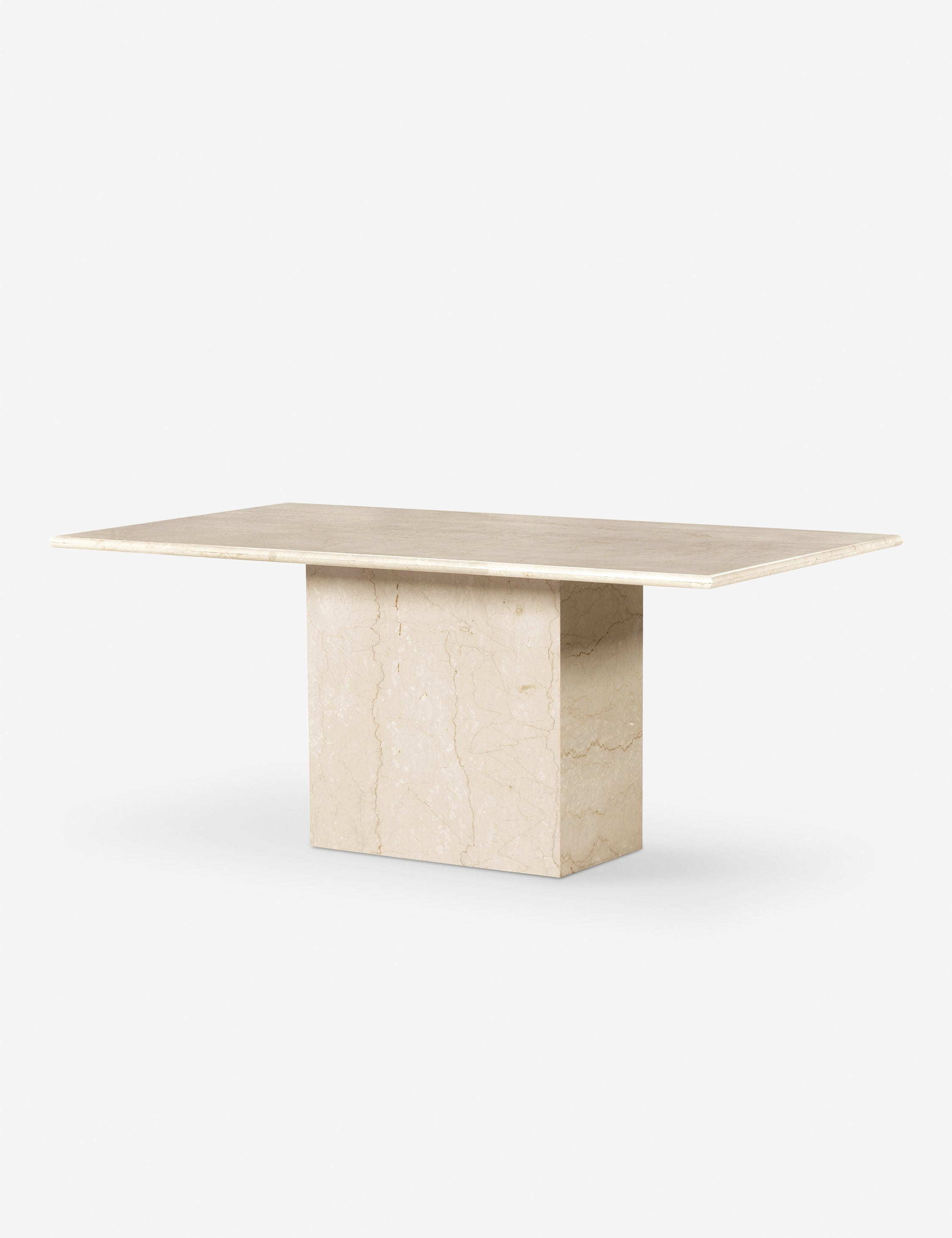 Leonel Dining Table - Cream Marble