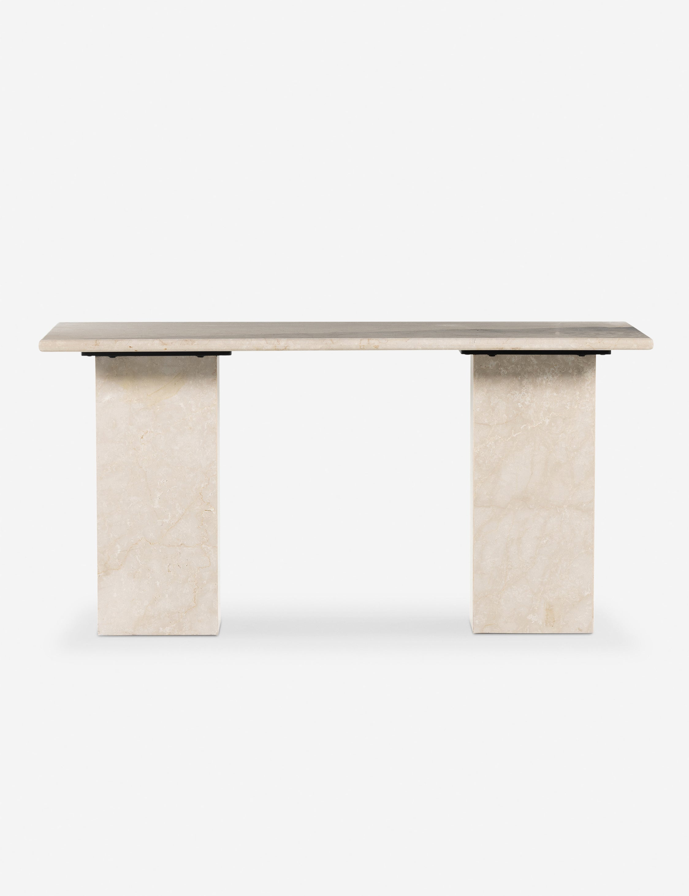 Leonel Desk - Cream Marble