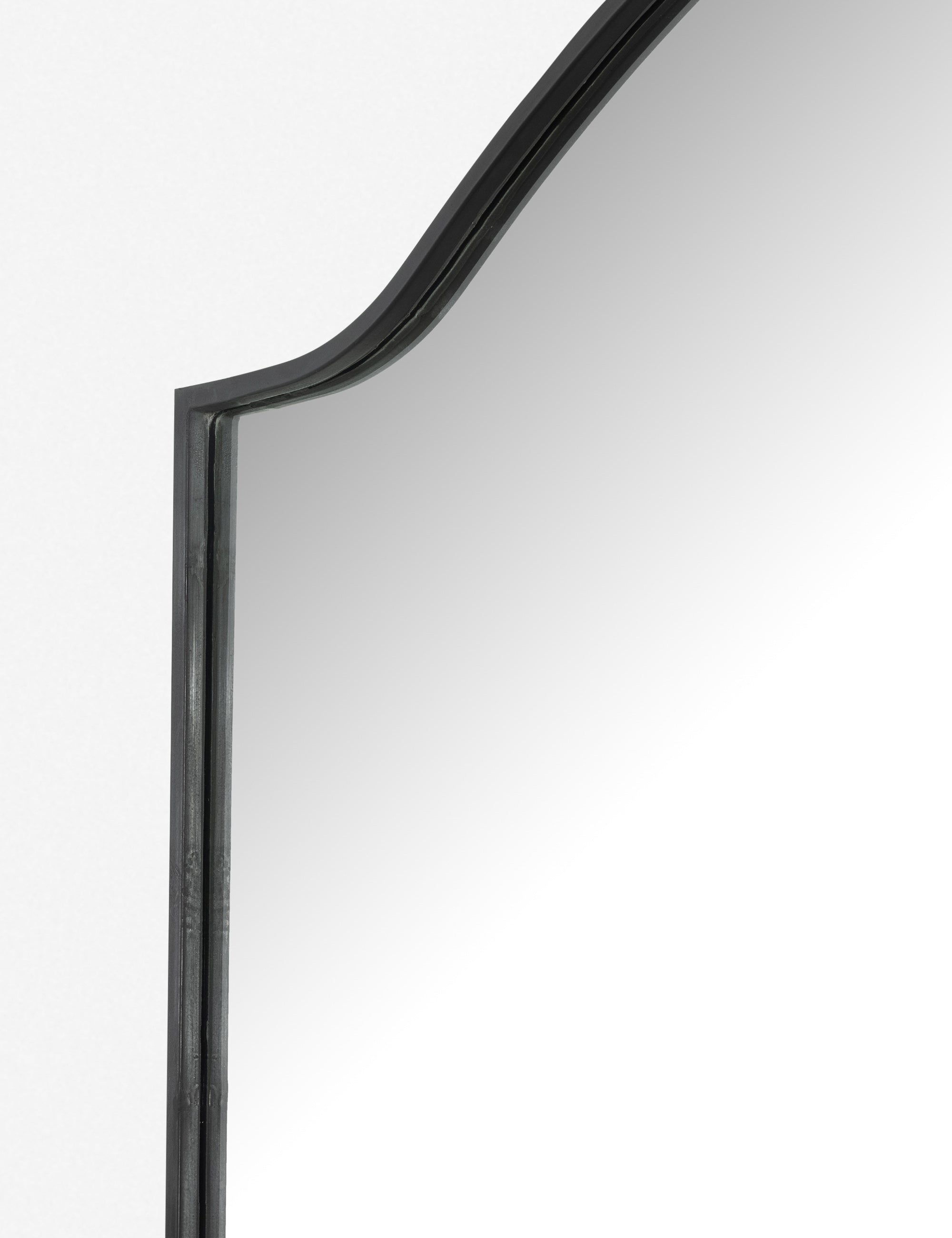 Rachelle Floor Mirror - Black