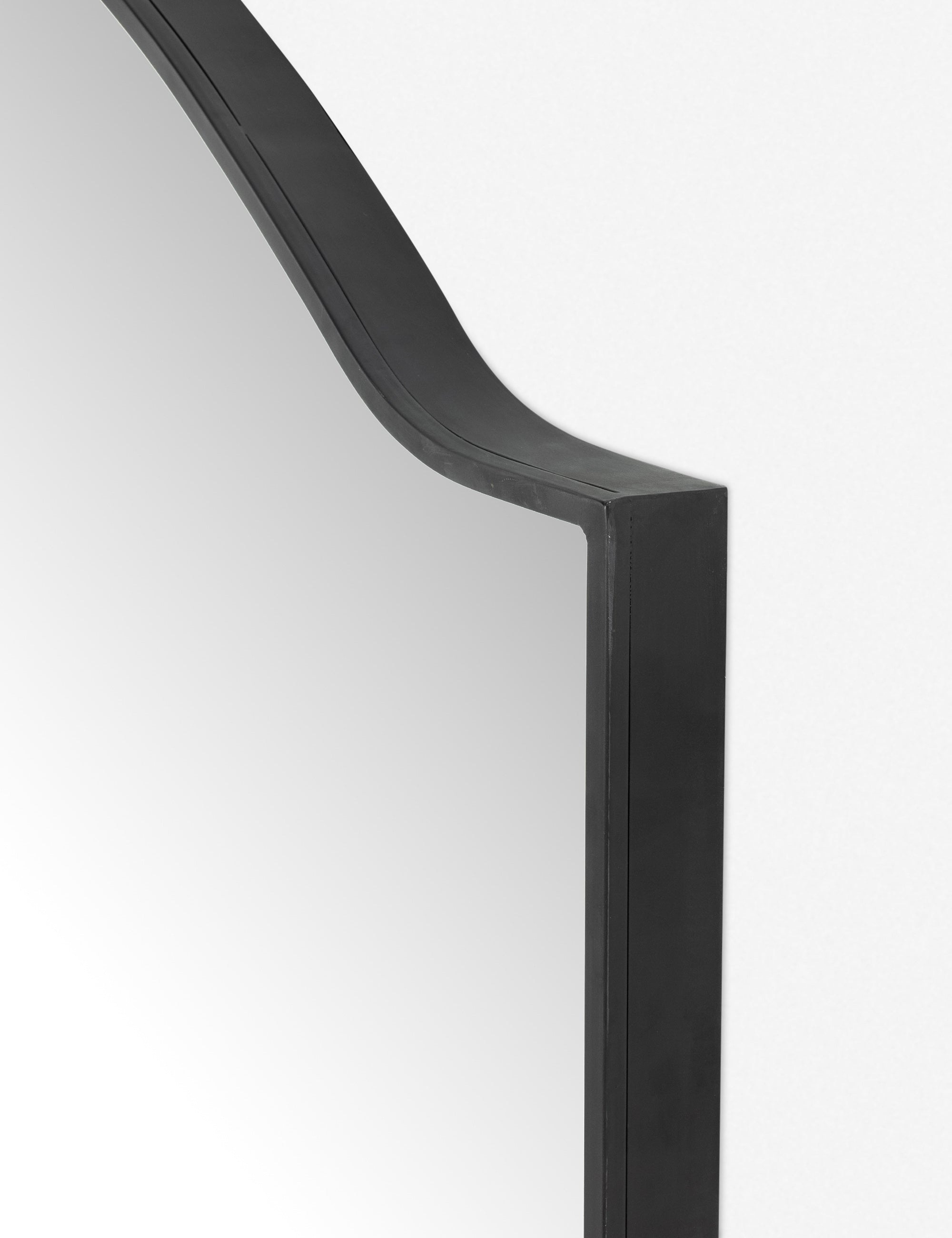 Rachelle Floor Mirror - Black