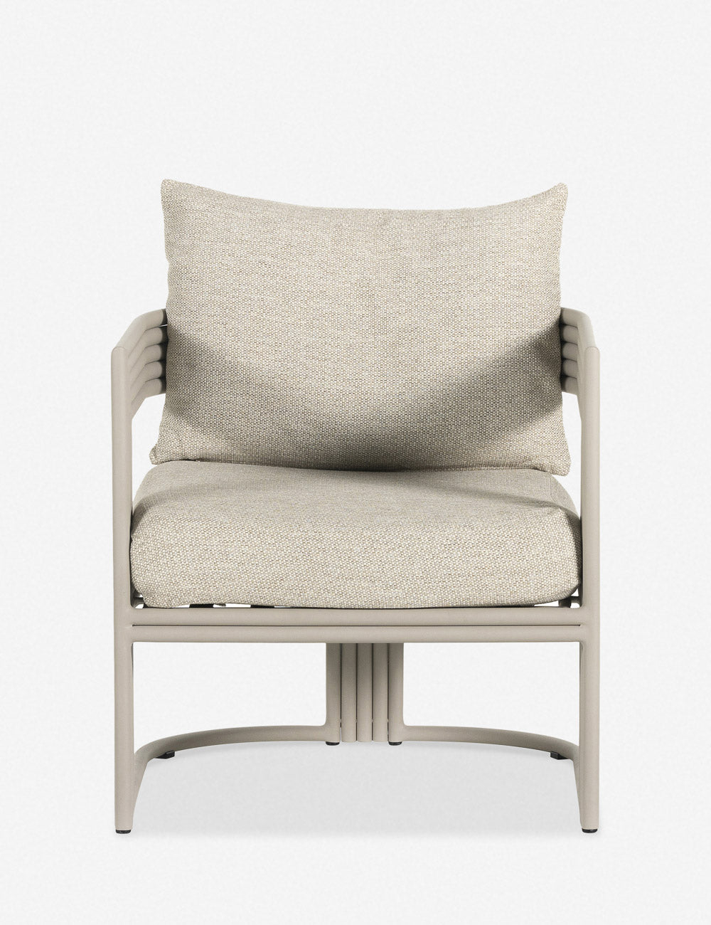 Oceane Indoor / Outdoor Accent Chair - Taupe