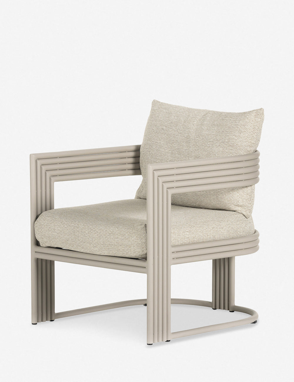 Oceane Indoor / Outdoor Accent Chair - Taupe