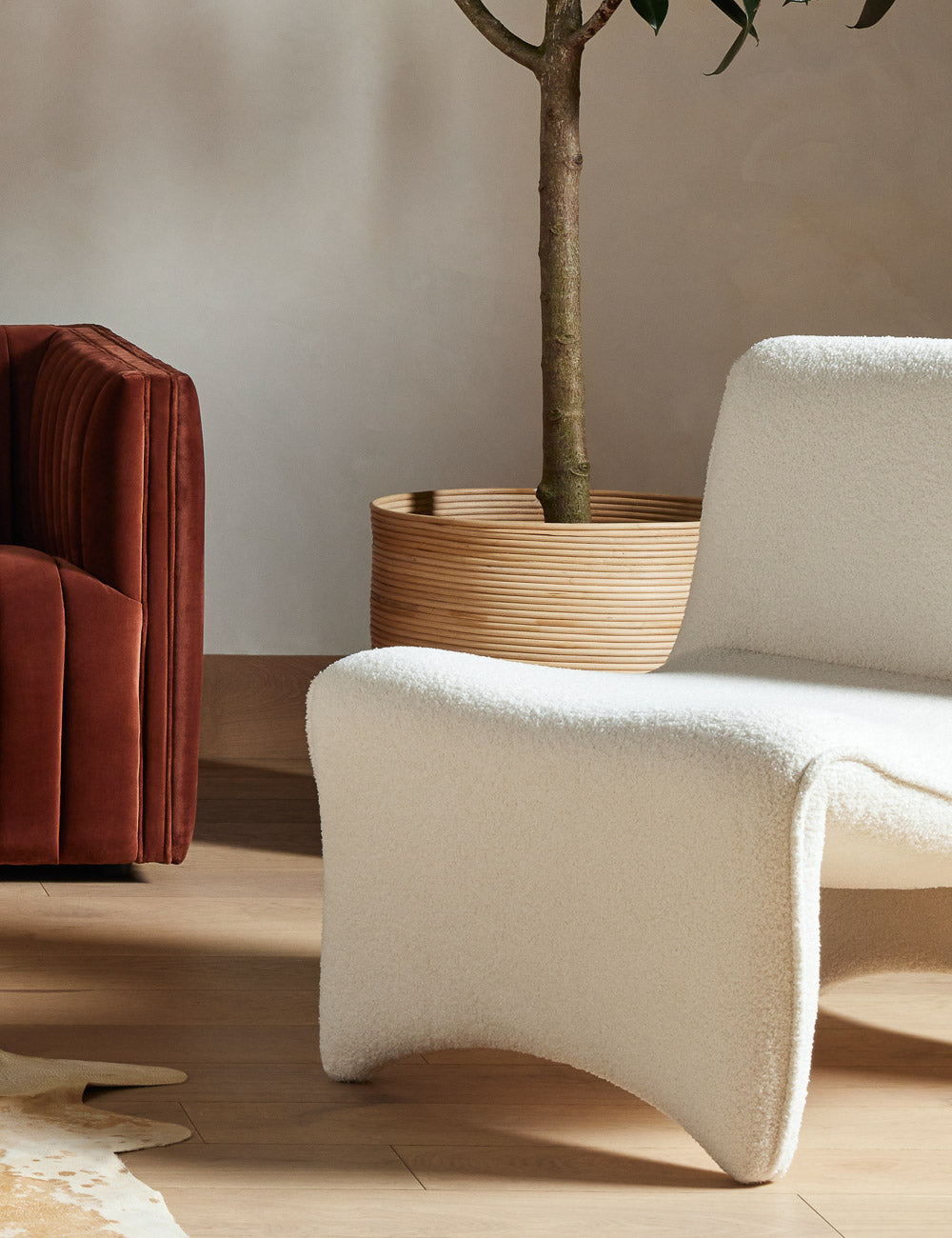 Pamela Accent Chair - Cream